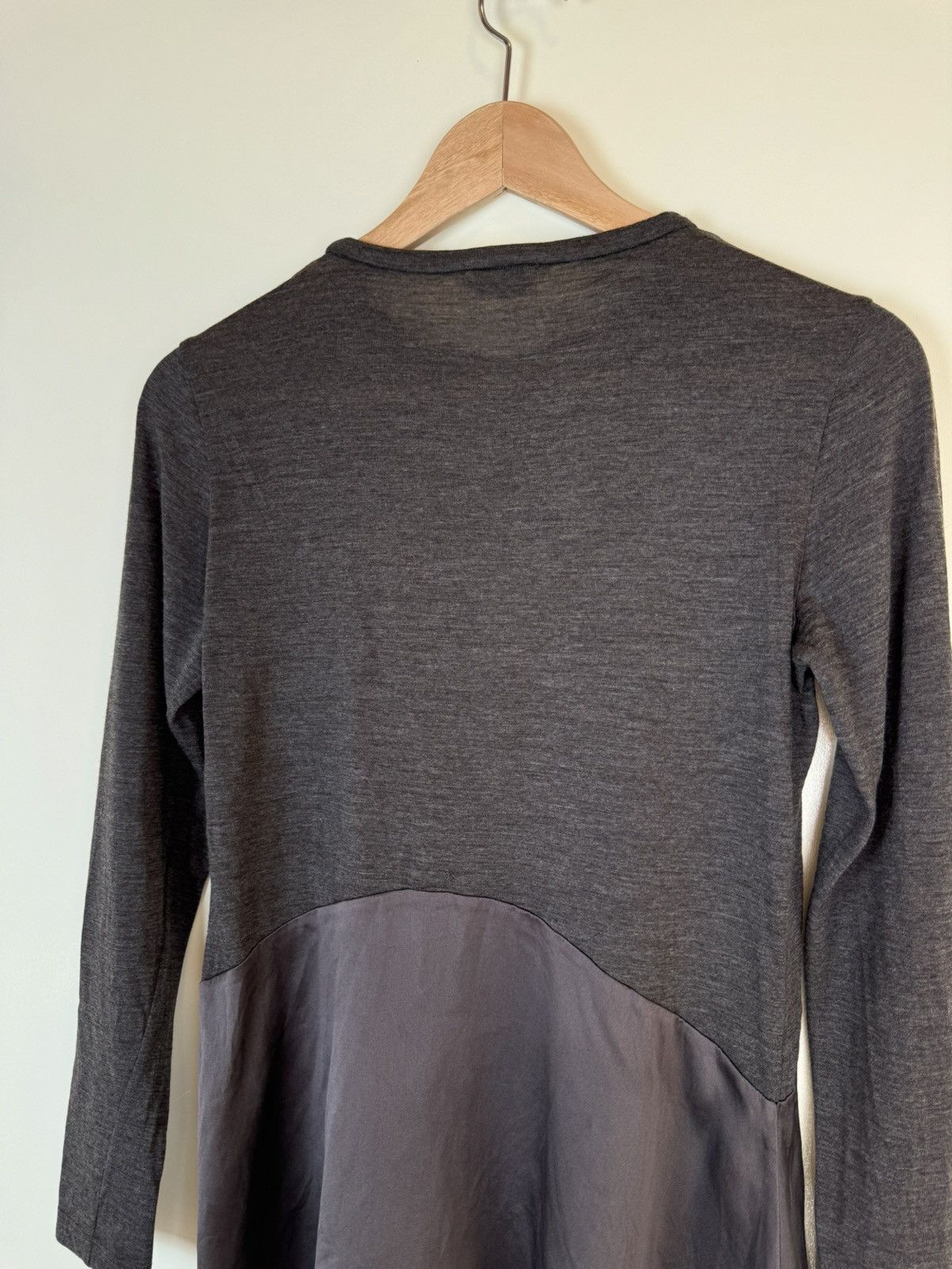 Brunello Cucinelli Brunello Cucinelli wool silk long sleeve top sweater brown S Size S / US 4 / IT 40 - 6 Thumbnail