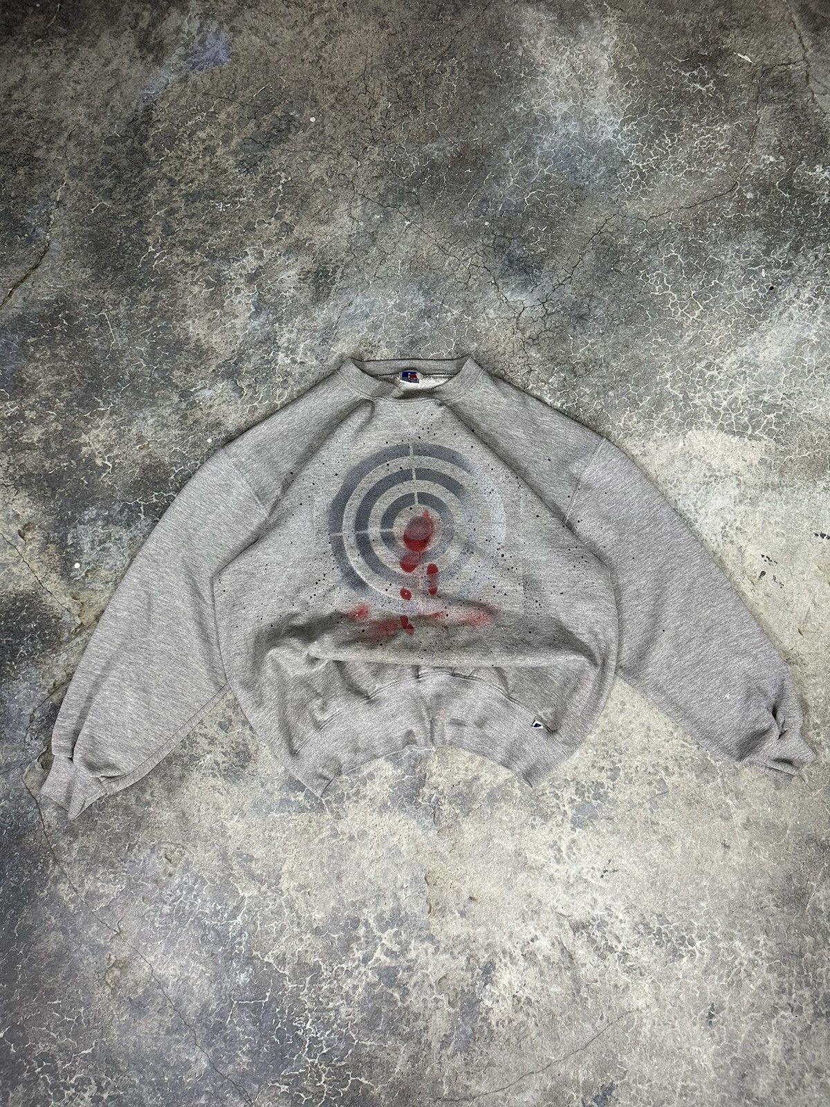 Russell Athletic × Vintage Vintage Russell’s Bullseye Crewneck Size US XL / EU 56 / 4 - 1 Thumbnail