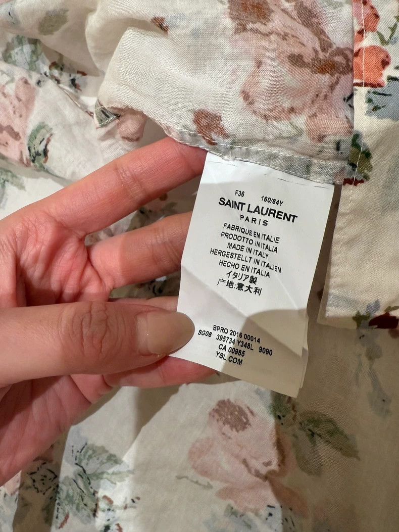 Saint Laurent Paris Saint Laurent Parisshirt 2504-Nextarrow Size XS / US 0-2 / IT 36-38 - 5 Thumbnail