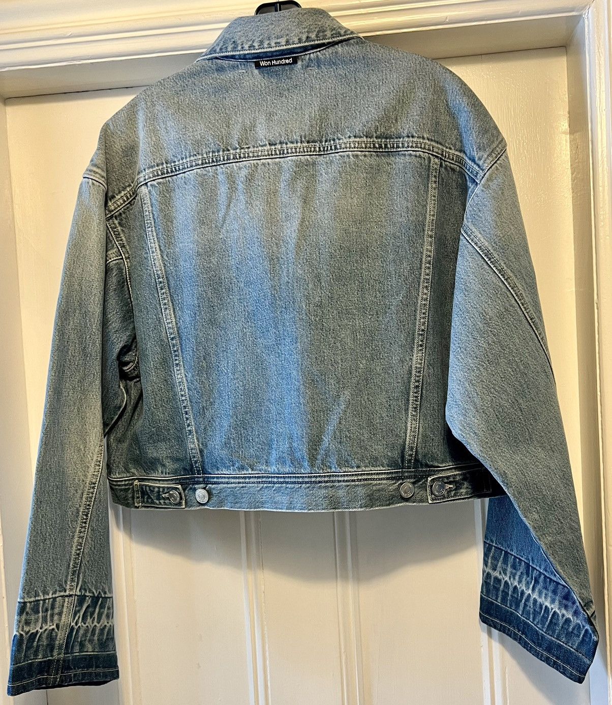 Won Hundred Authentic Won Hundred hermony denim jean jacket Italy 38 Size XS / US 0-2 / IT 36-38 - 4 Thumbnail