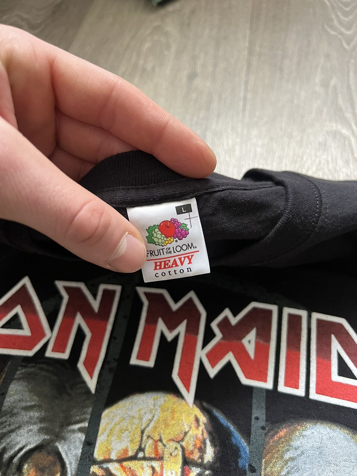 Band Tees × Iron Maiden × Vintage VINTAGE IRON MAIDEN 2012 TEE SHIRT Size US L / EU 52-54 / 3 - 5 Thumbnail
