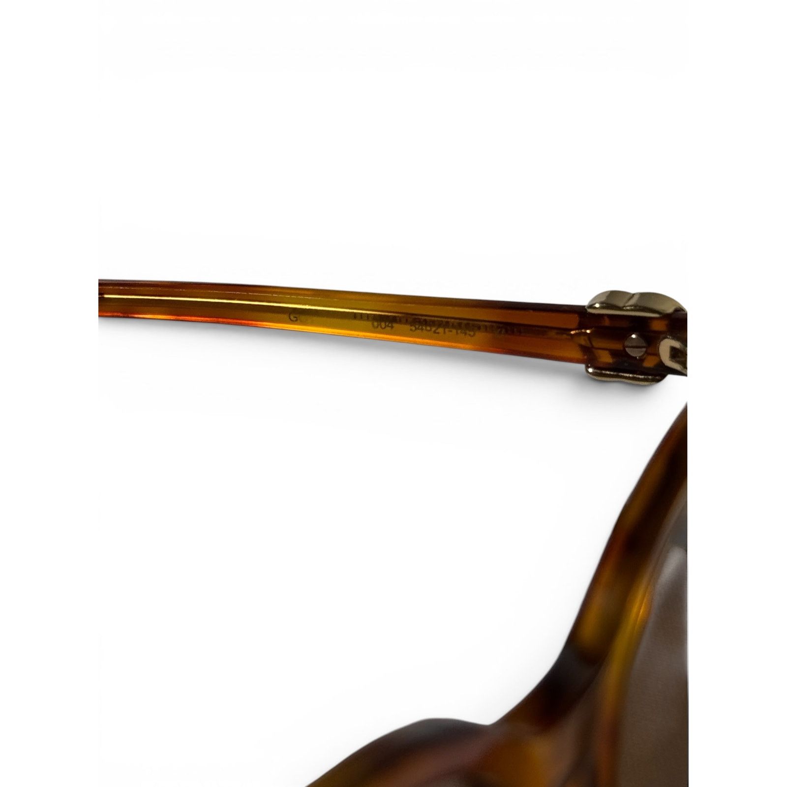 Gucci Gucci Oval Tortoise Sunglasses Size ONE SIZE - 8 Thumbnail