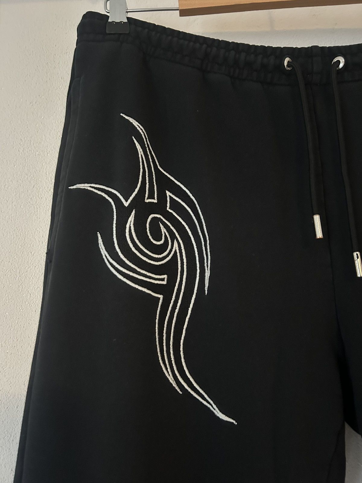Dior Dior Homme Sweatpants with Tribal Embroidery, Size XL Size US 34 / EU 50 - 2 Thumbnail
