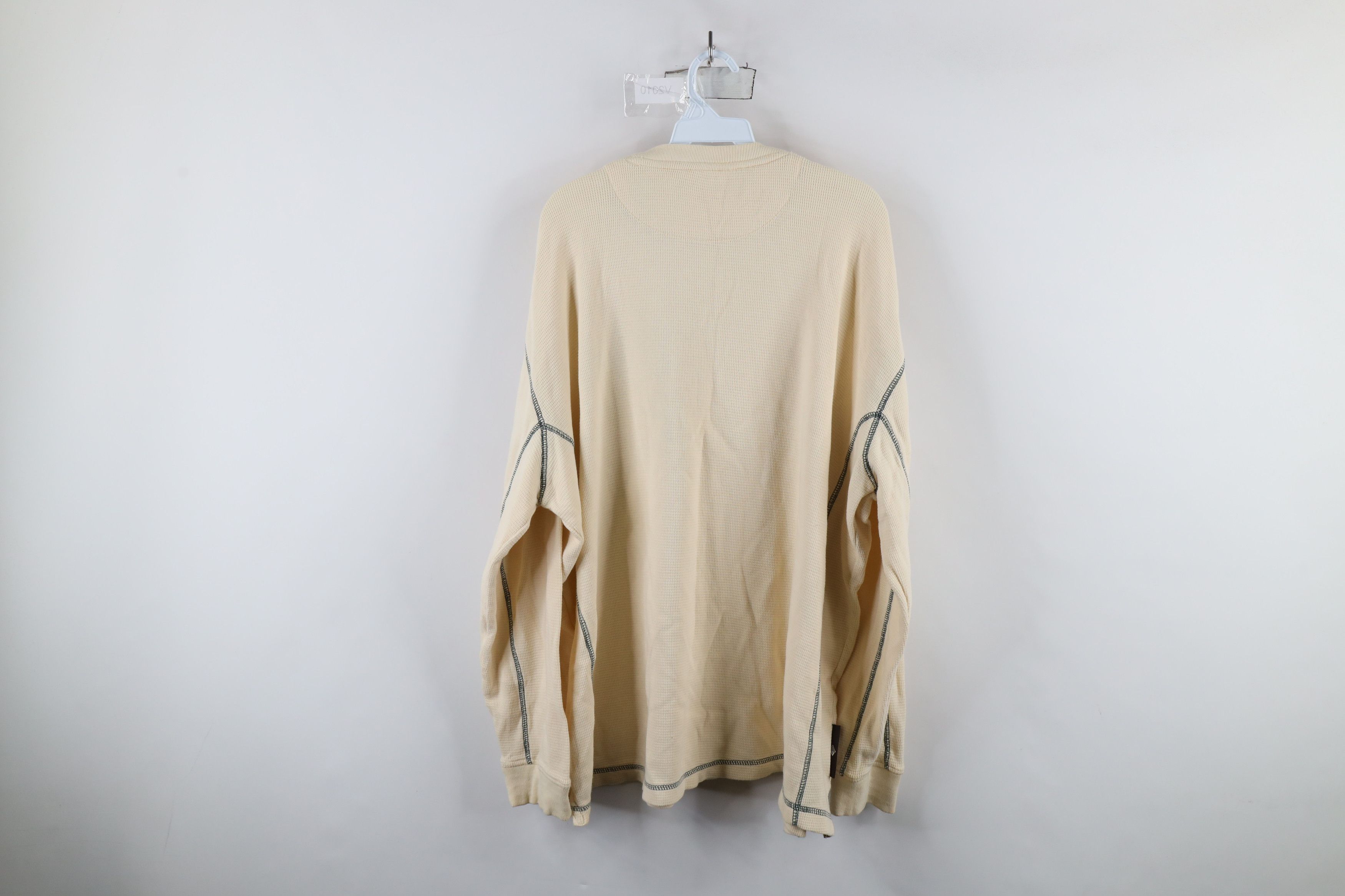 Enyce × Vintage Vintage Y2K Enyce Thermal Waffle Knit Long Sleeve T-Shirt Size US XXL / EU 58 / 5 - 12 Thumbnail