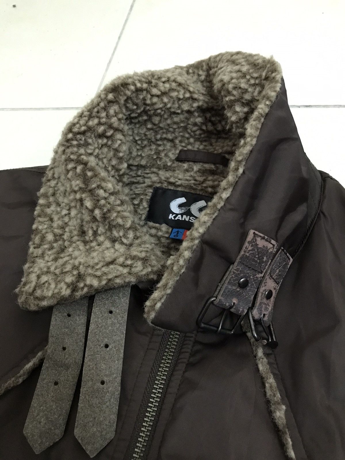 Japanese Brand × Kansai Yamamoto Vintage Kansai Yamamoto B3 Shearling Jacket Size US M / EU 48-50 / 2 - 8 Thumbnail