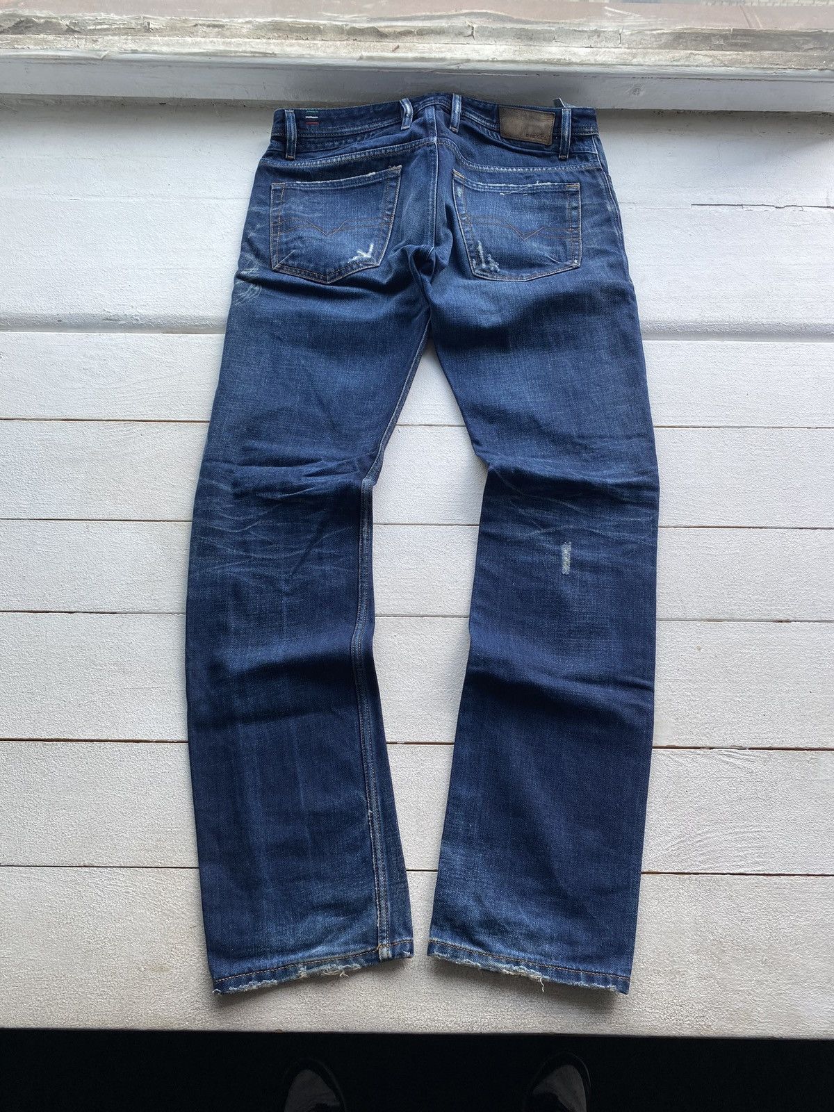 Diesel × Vintage 🔥Opium Diesel Punk Mens Gothic Emo Distressed Jeans Rare Size US 32 / EU 48 - 3 Thumbnail