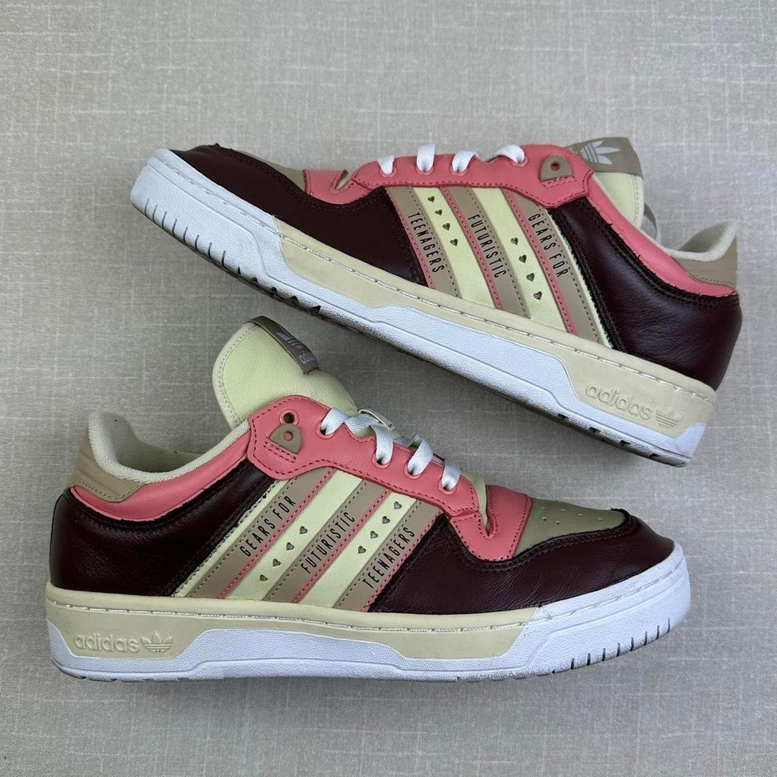 Adidas Adidas x Human Made Rivalry Low “Sand” Size US 11.5 / EU 44-45 - 2 Thumbnail