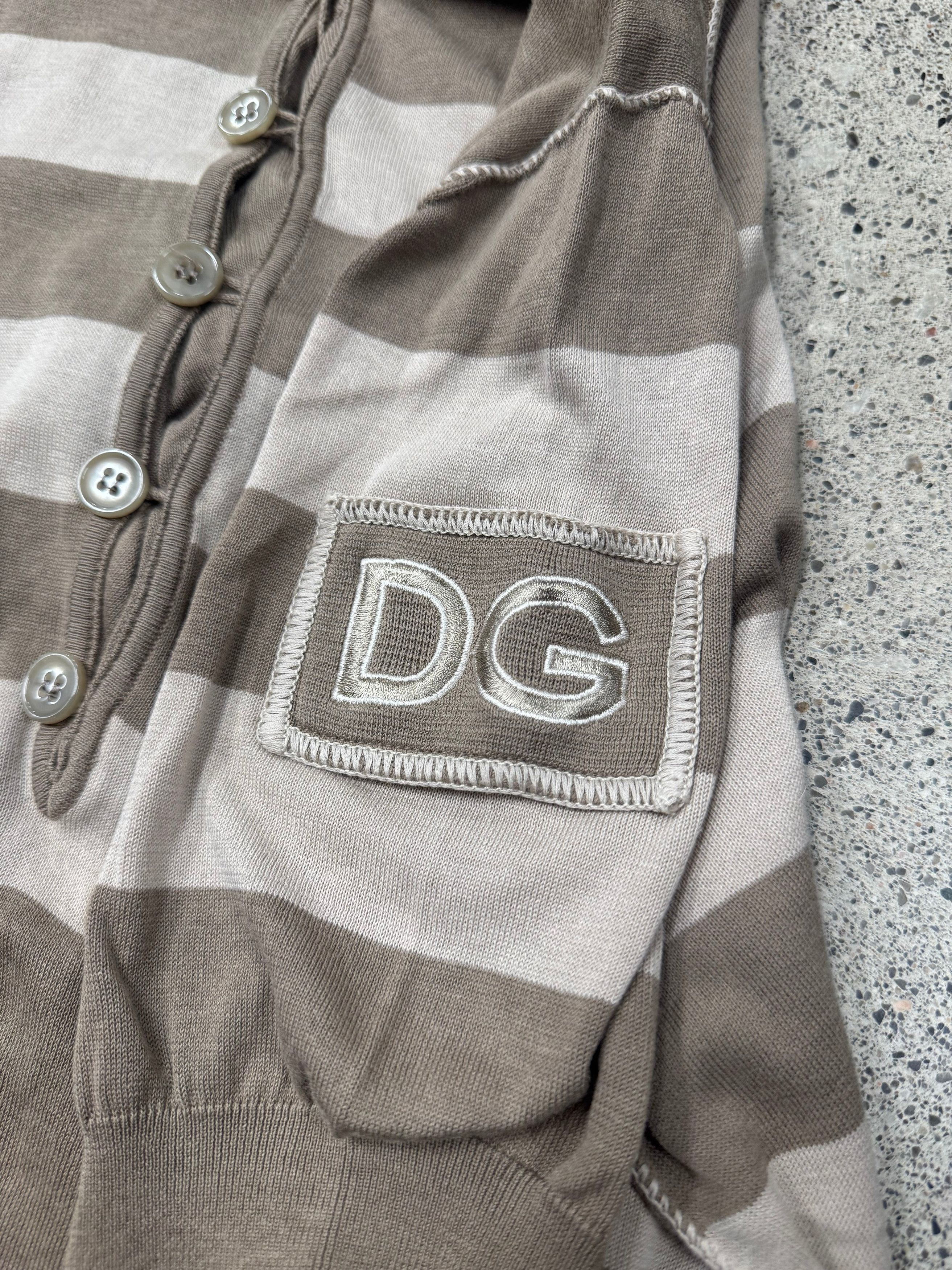 Dolce & Gabbana 2000s Dolce & Gabbana Mainline ‘Sailor’ D&G Patch Logo Polo Size US M / EU 48-50 / 2 - 2 Thumbnail