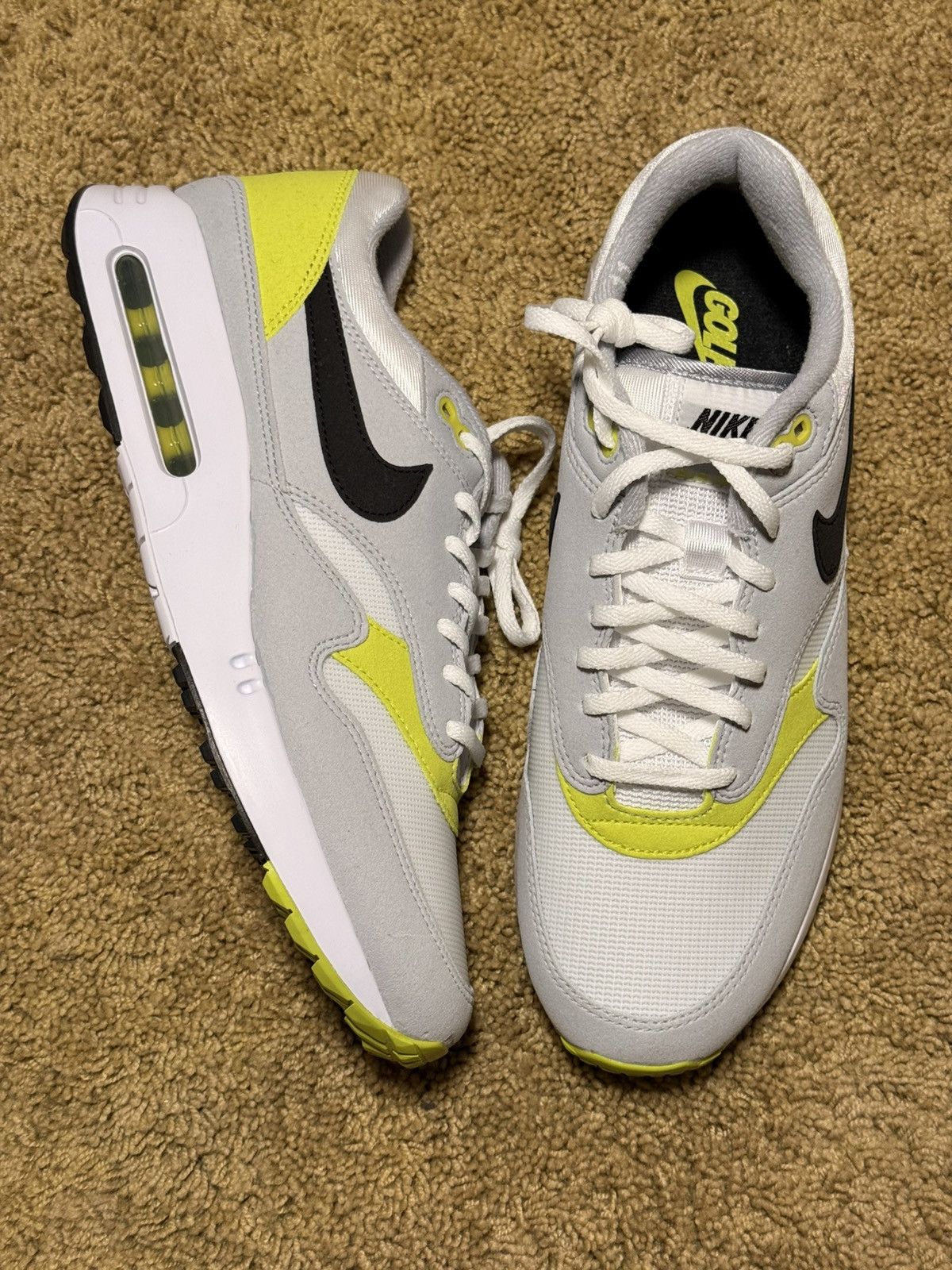 Nike Size 11 - Nike Air Max 1 86 OG Golf Big Bubble Bright Cactus Size US 11 / EU 44 - 1 Thumbnail