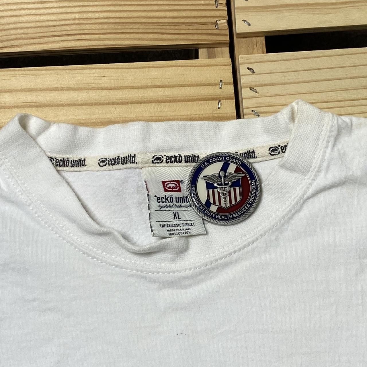 Ecko Unltd. Ecko Unltd. White Y2K Graffiti Streetwear Tee Size XL Size US XL / EU 56 / 4 - 6 Thumbnail