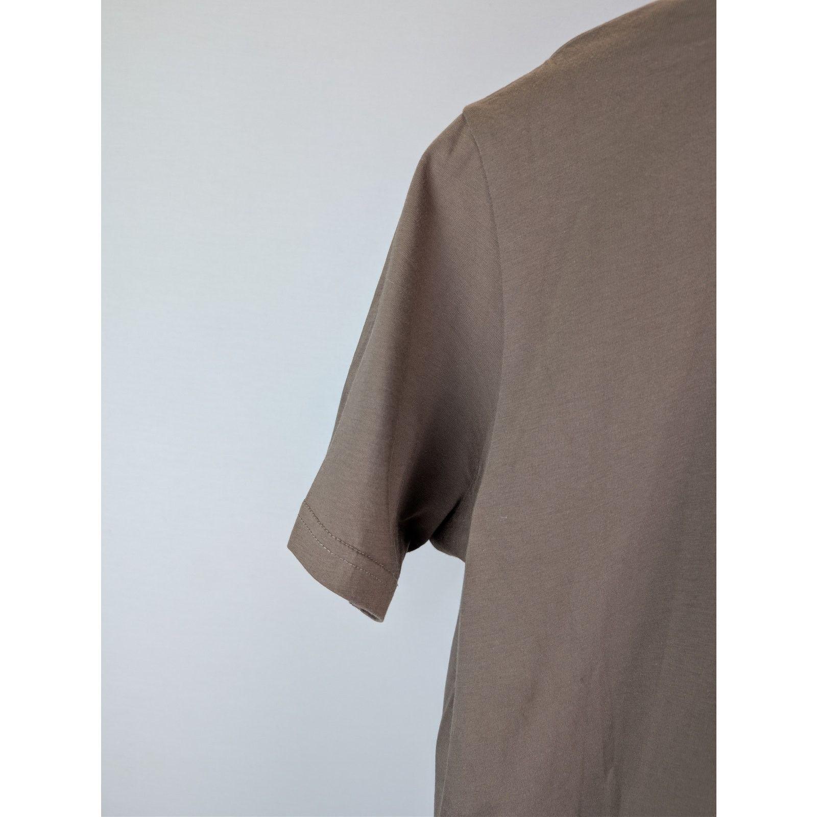 & Other Stories o1rshd1 CC20 De Petrillo Cotton Knit Crew Neck T-Shirt Brown Size US M / EU 48-50 / 2 - 13 Thumbnail