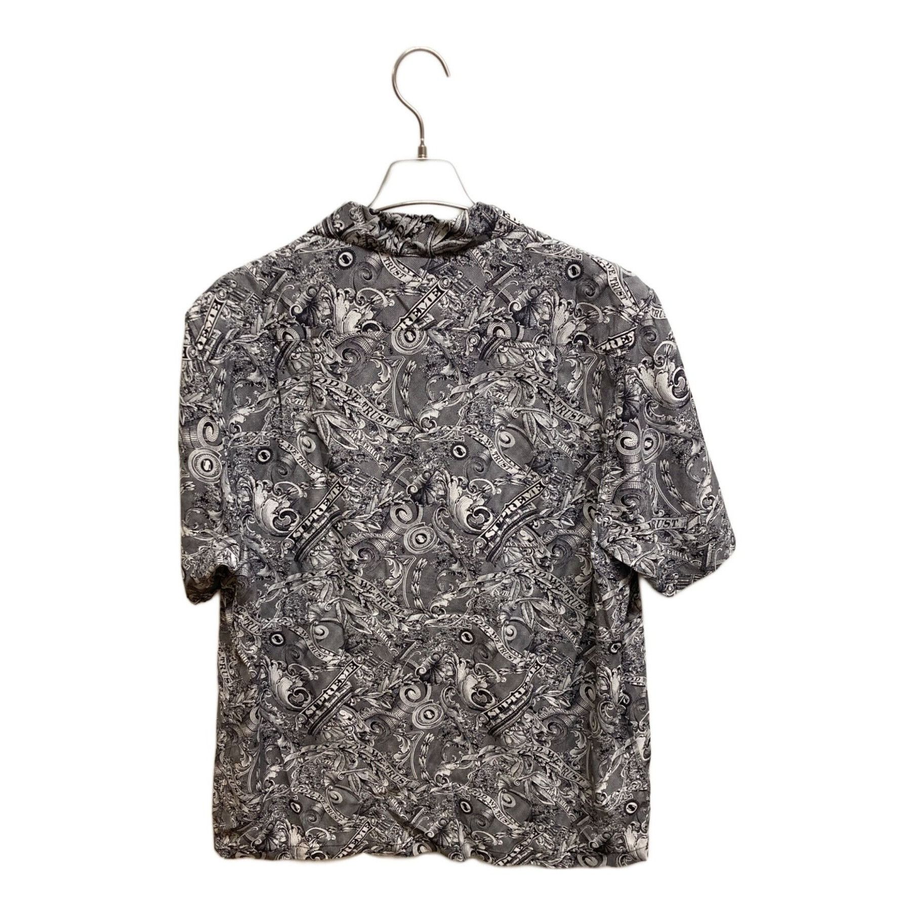 Supreme SUPREME Dollar Short Sleeve Shirt Rayon White Black Size L Size US L / EU 52-54 / 3 - 2 Thumbnail
