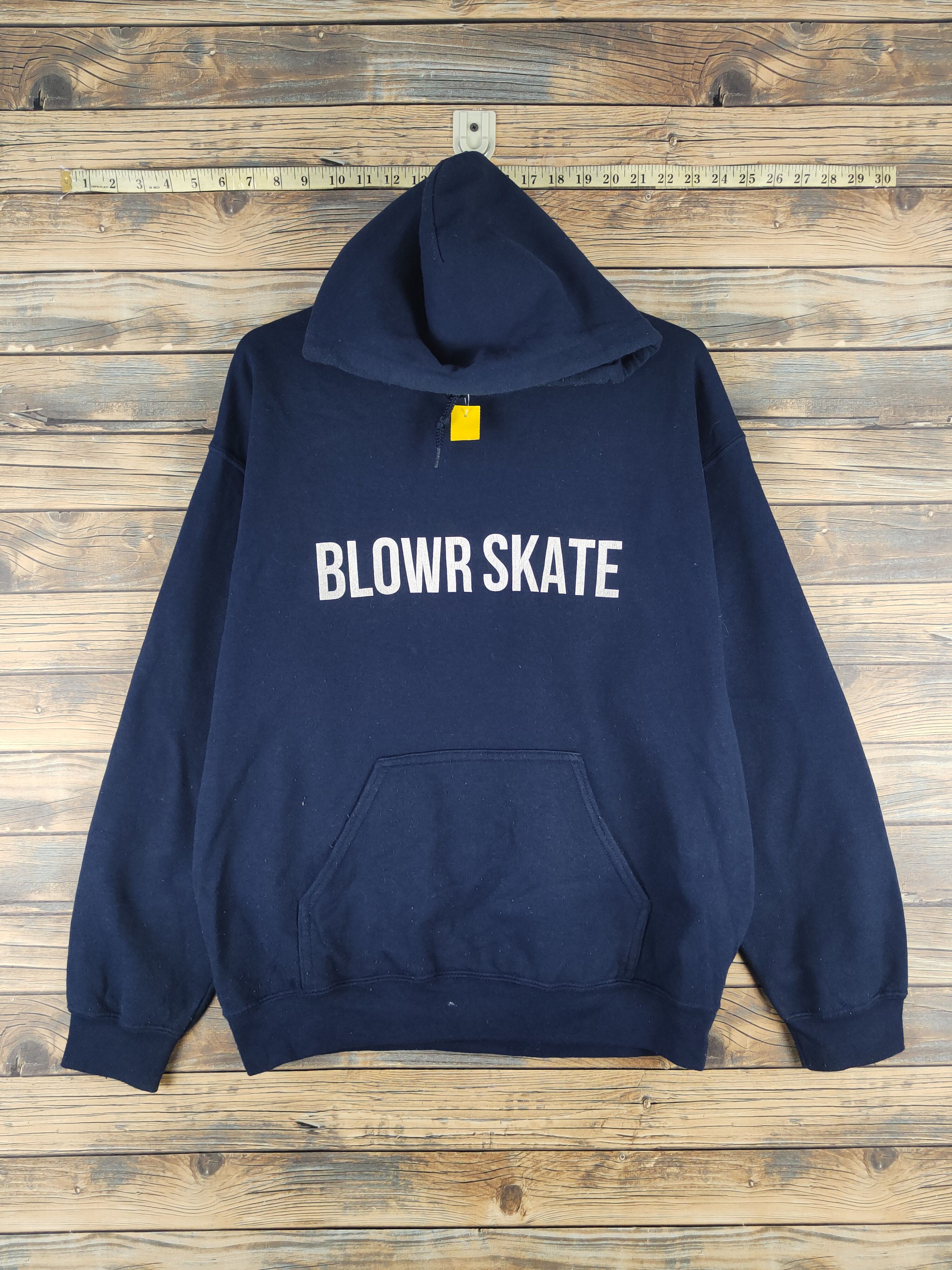 Think Skateboards DL Blowr Skate Navy Hoodie Sweatshirts #2717 Size US M / EU 48-50 / 2 - 1 Thumbnail