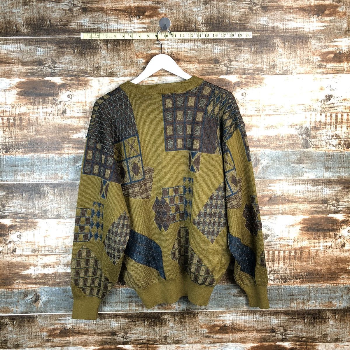Vintage Arnold Reborn vintage Green Knitwear #A1246 Size US L / EU 52-54 / 3 - 12 Thumbnail