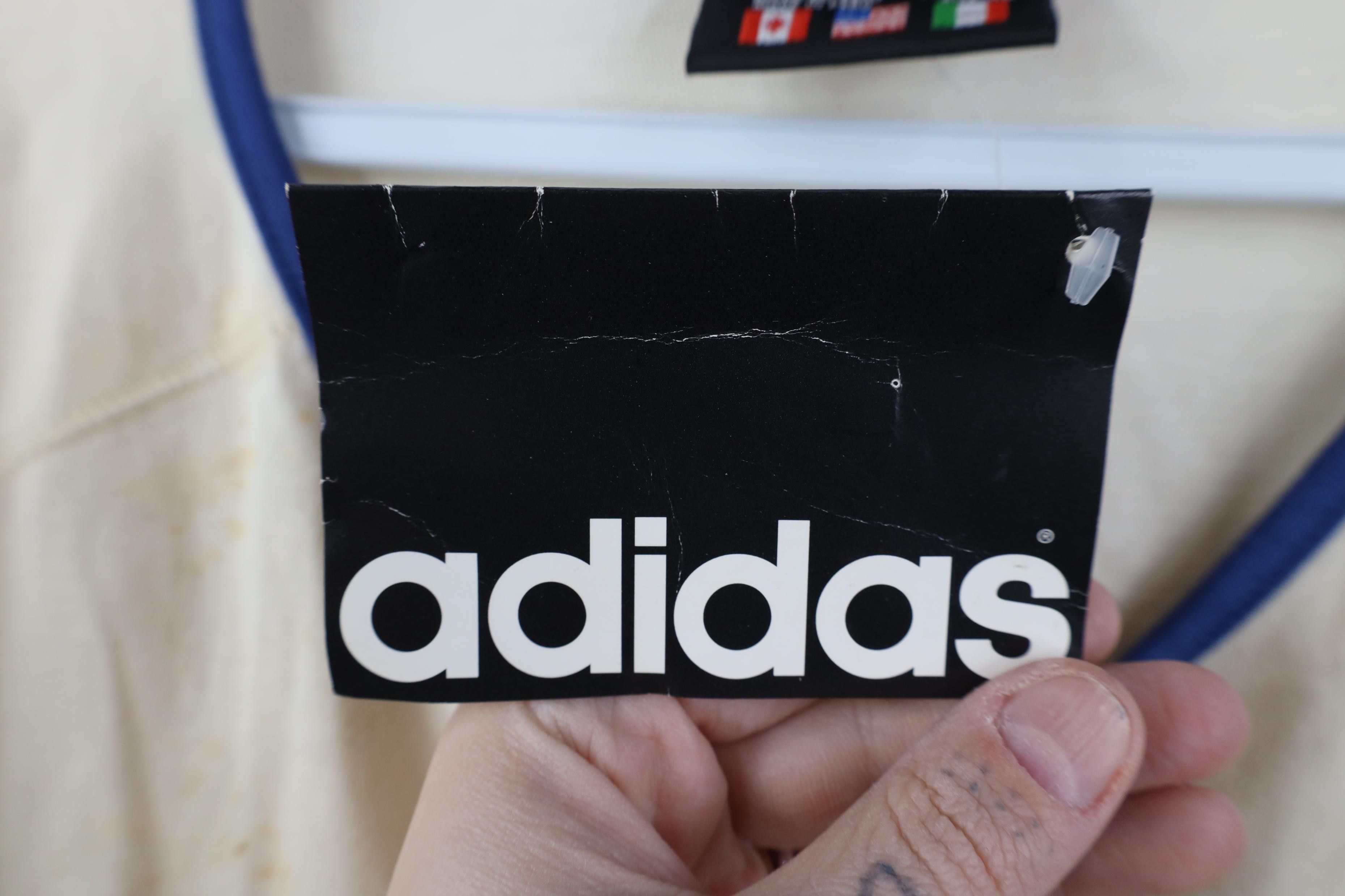 Adidas Deadstock Vintage 90s Adidas 3/4 Sleeve Raglan T-Shirt Size US XL / EU 56 / 4 - 4 Thumbnail