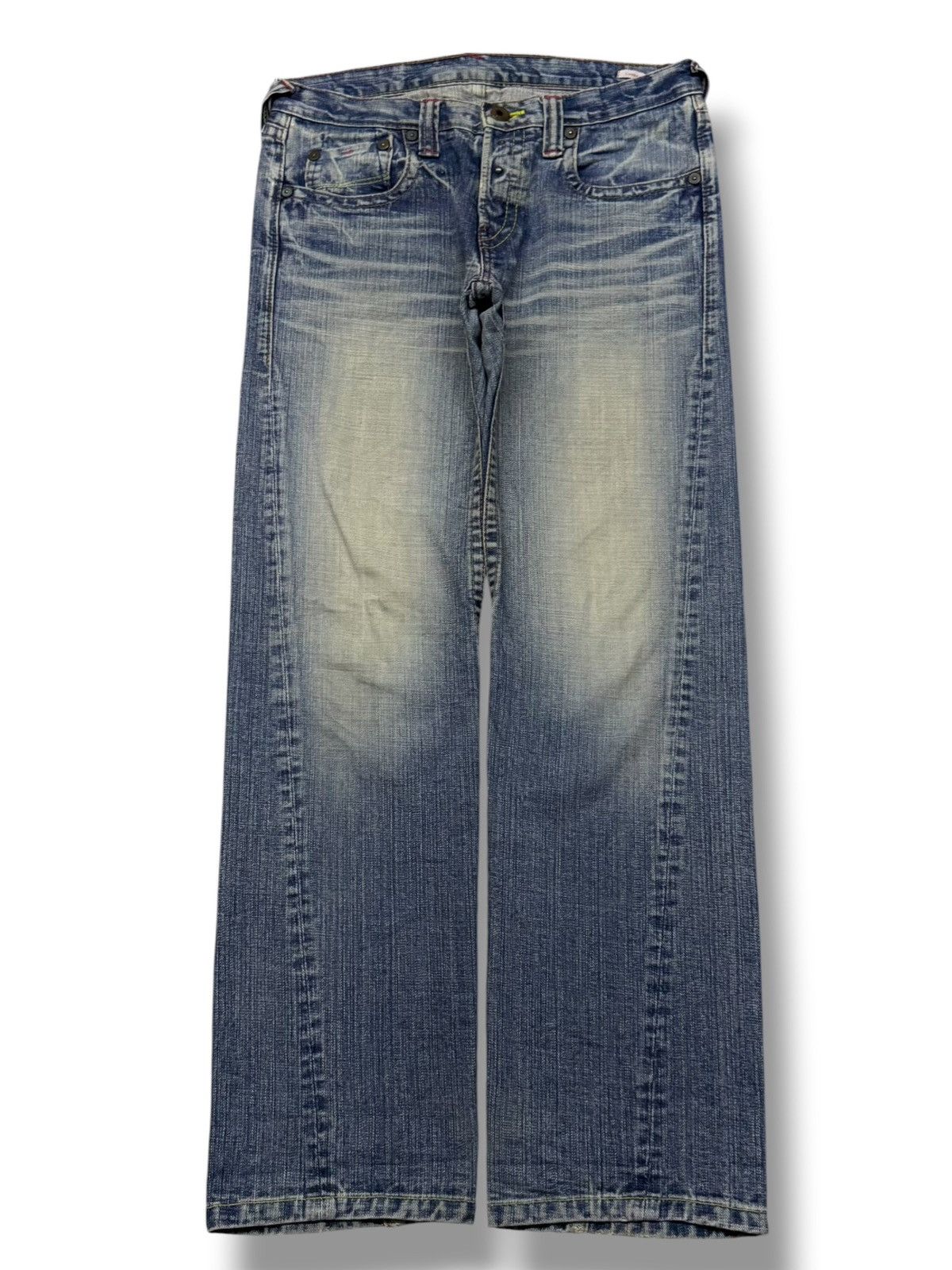 Japanese Brand Vintage DMG (Domingo Co., Ltd.) Japanese Denim Jeans | W31 Size US 31 - 2 Thumbnail