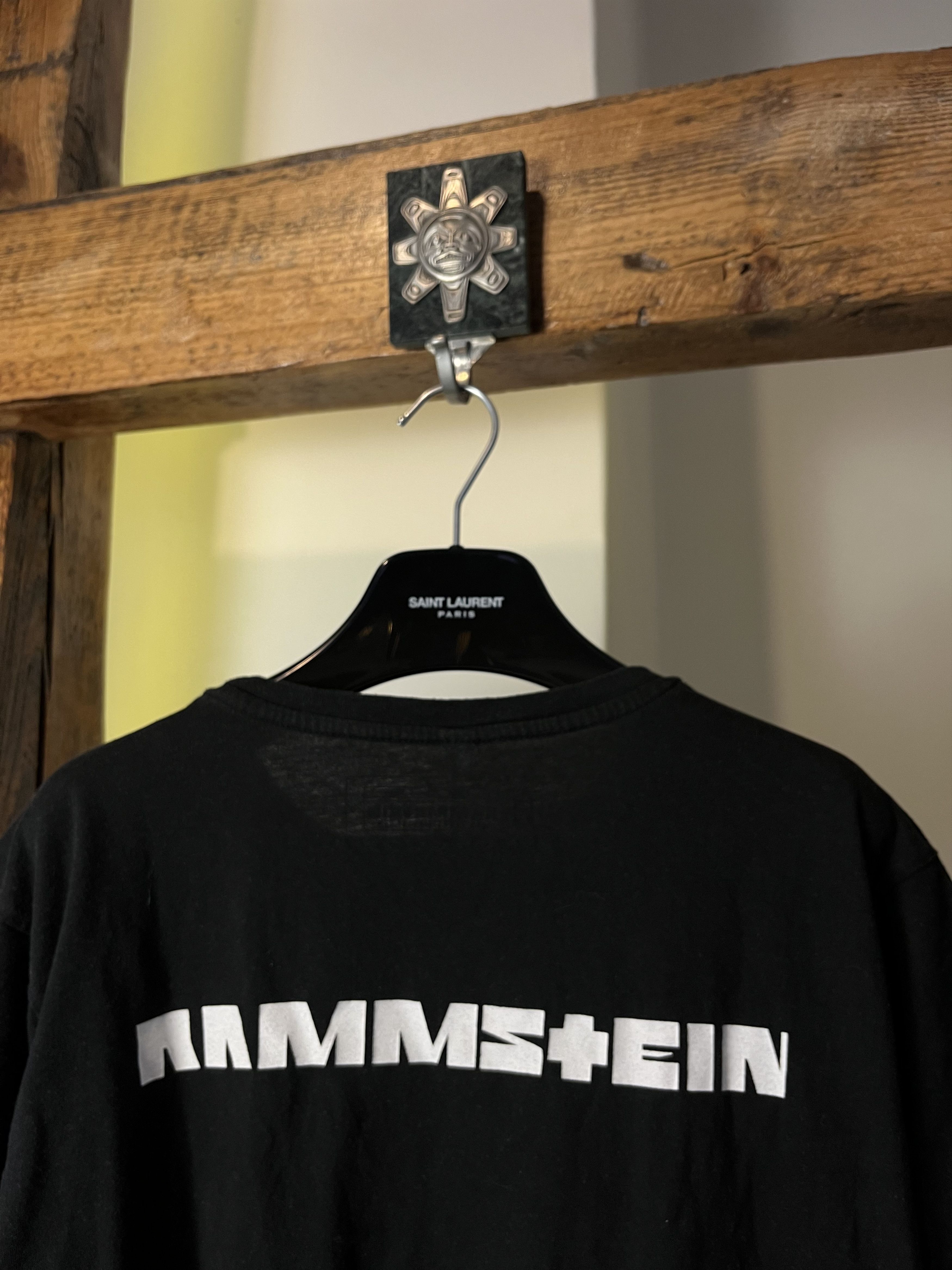 Band Tees × Vintage Y2K Vintage Rammstein Links 2-3-4 Promo Ant Graphic Tee Size US XL / EU 56 / 4 - 4 Thumbnail