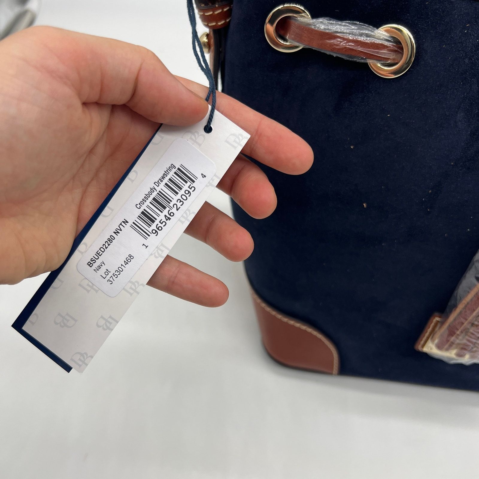 Dooney & Bourke Dooney & Bourke Women Handbags Suede Drawstring Size ONE SIZE - 7 Thumbnail