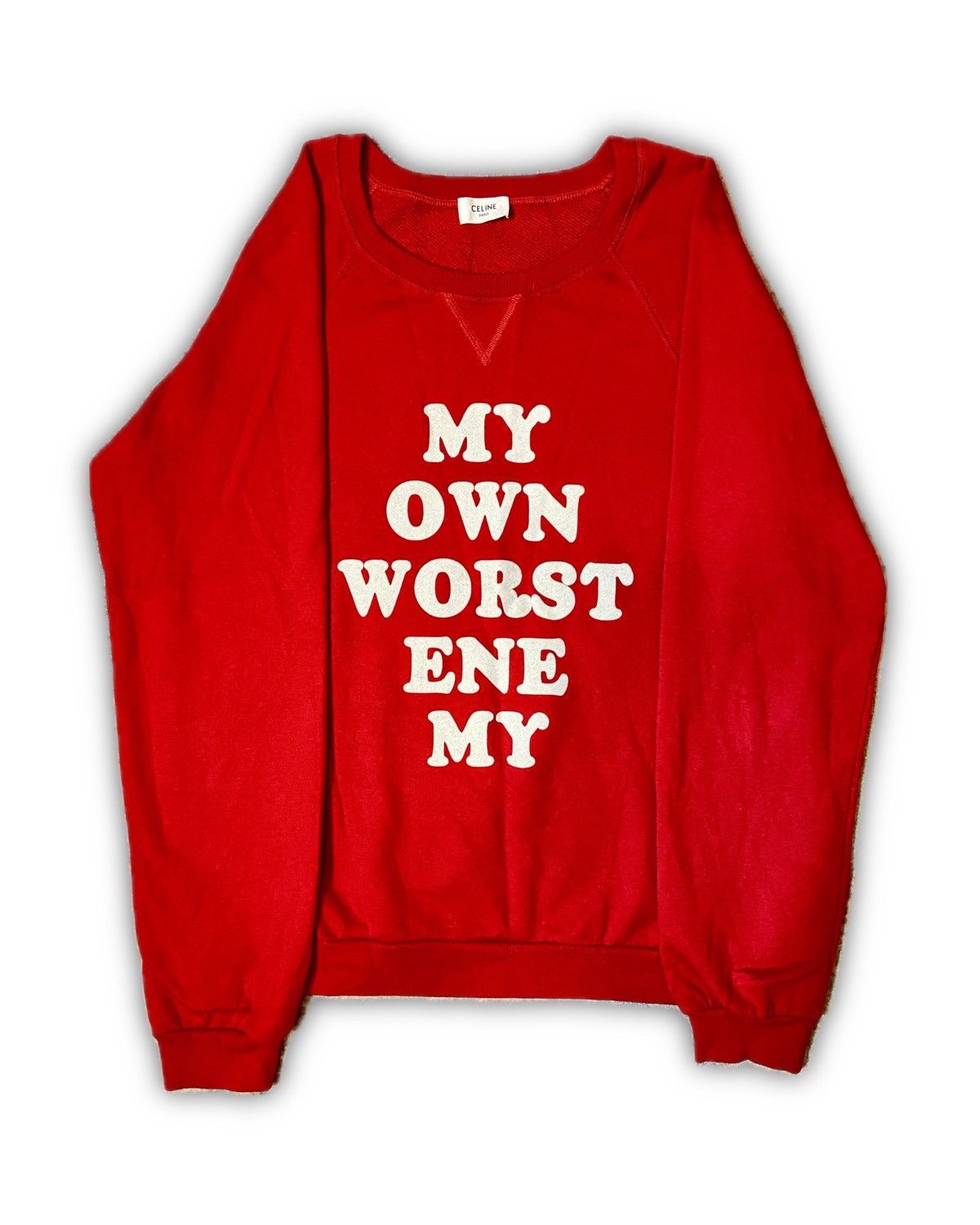 Celine SS20 ‘My Own Worst Enemy’ Crewneck