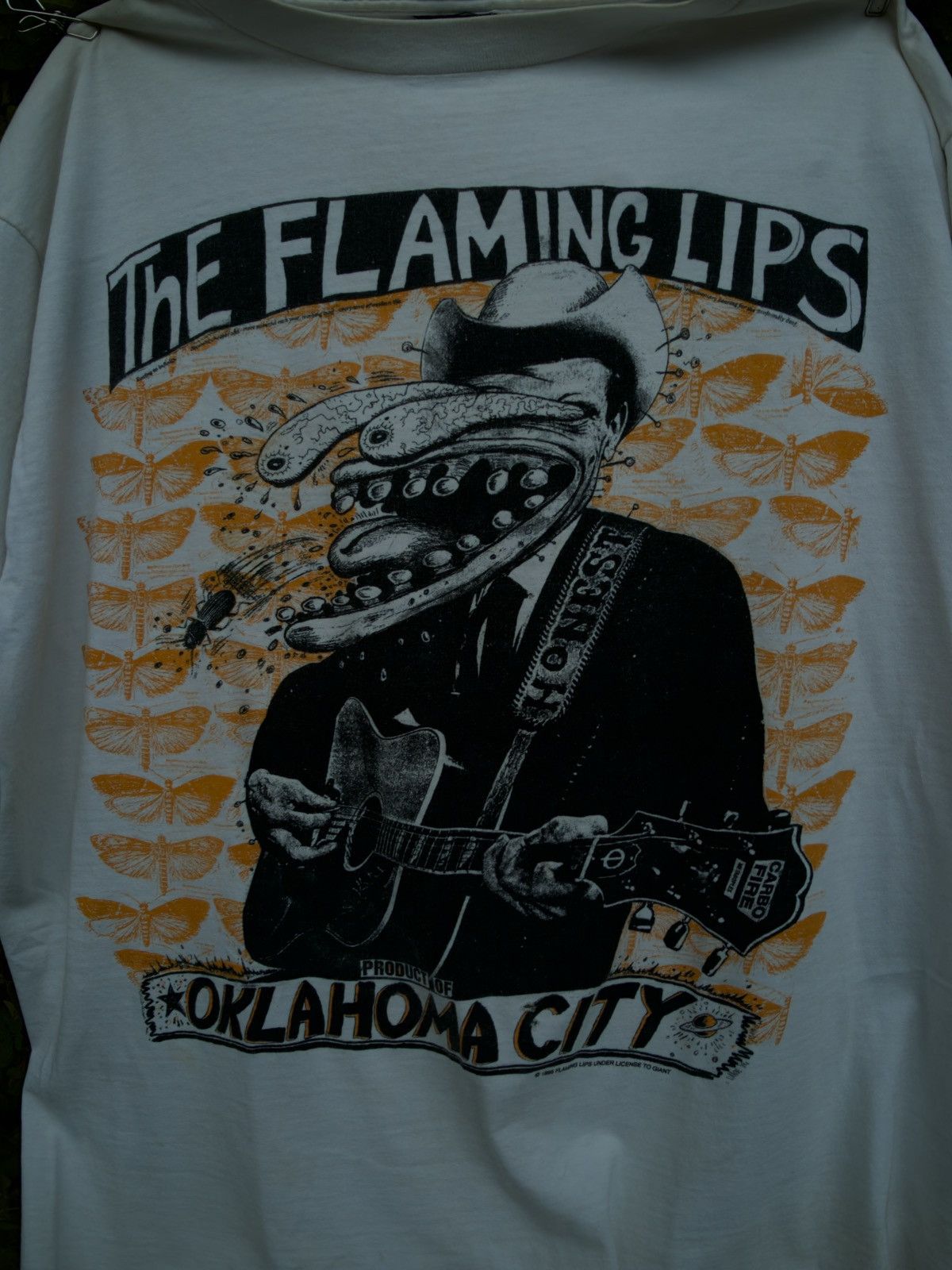 Vintage Vintage 1995 The Flaming Lips “Product of Oklahoma City” Size US XL / EU 56 / 4 - 5 Thumbnail