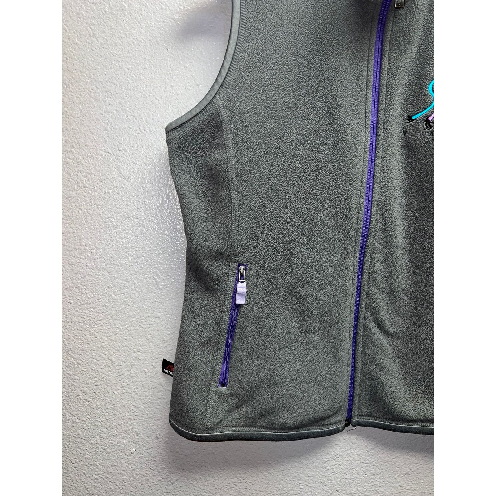 Vintage Womens Crazy Shirts Fleece Vest Ski Skiing Vail Women Medium Size M / US 6-8 / IT 42-44 - 6 Thumbnail