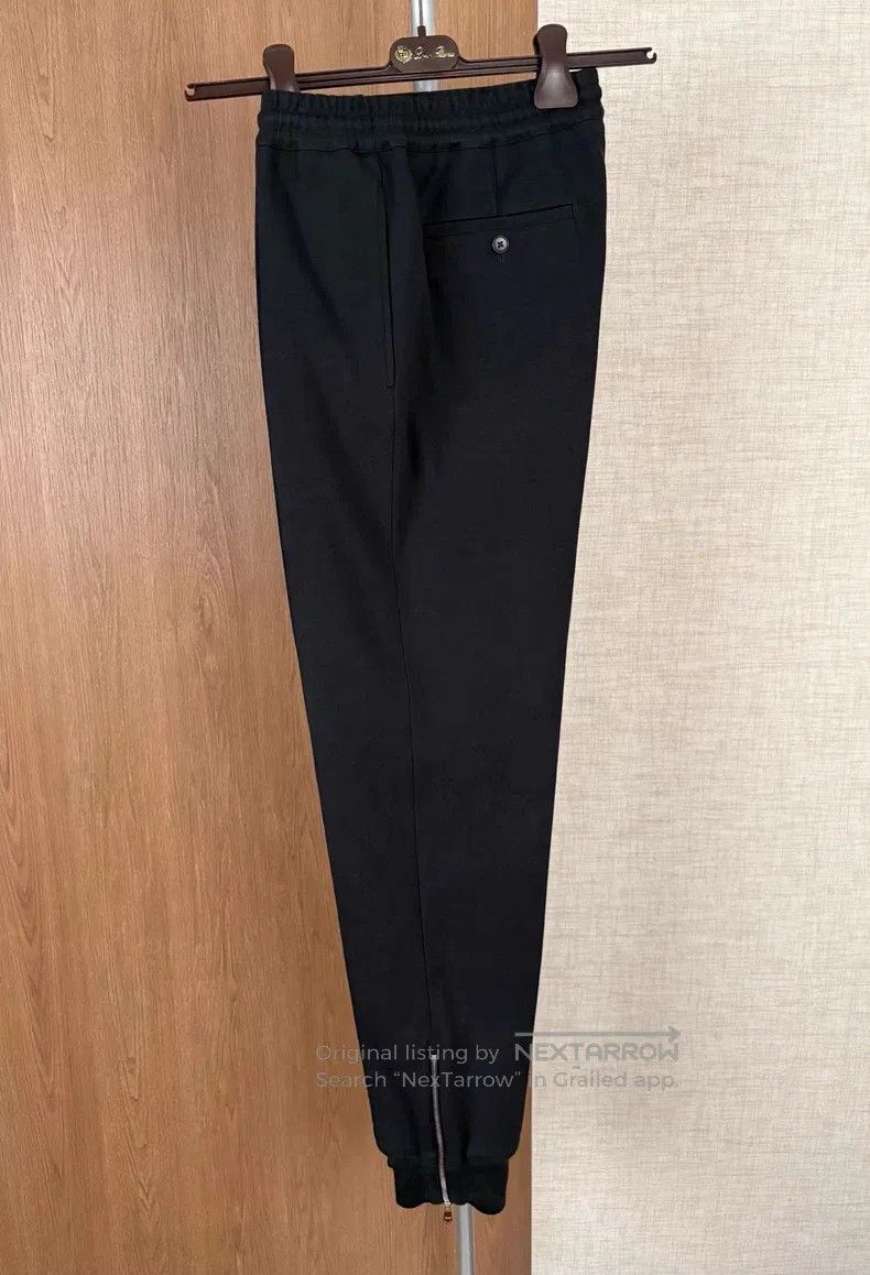 Hermes Hermes Autumn-Winter Men's Thick Fleece Joggers Size US 38 / EU 54 - 8 Thumbnail