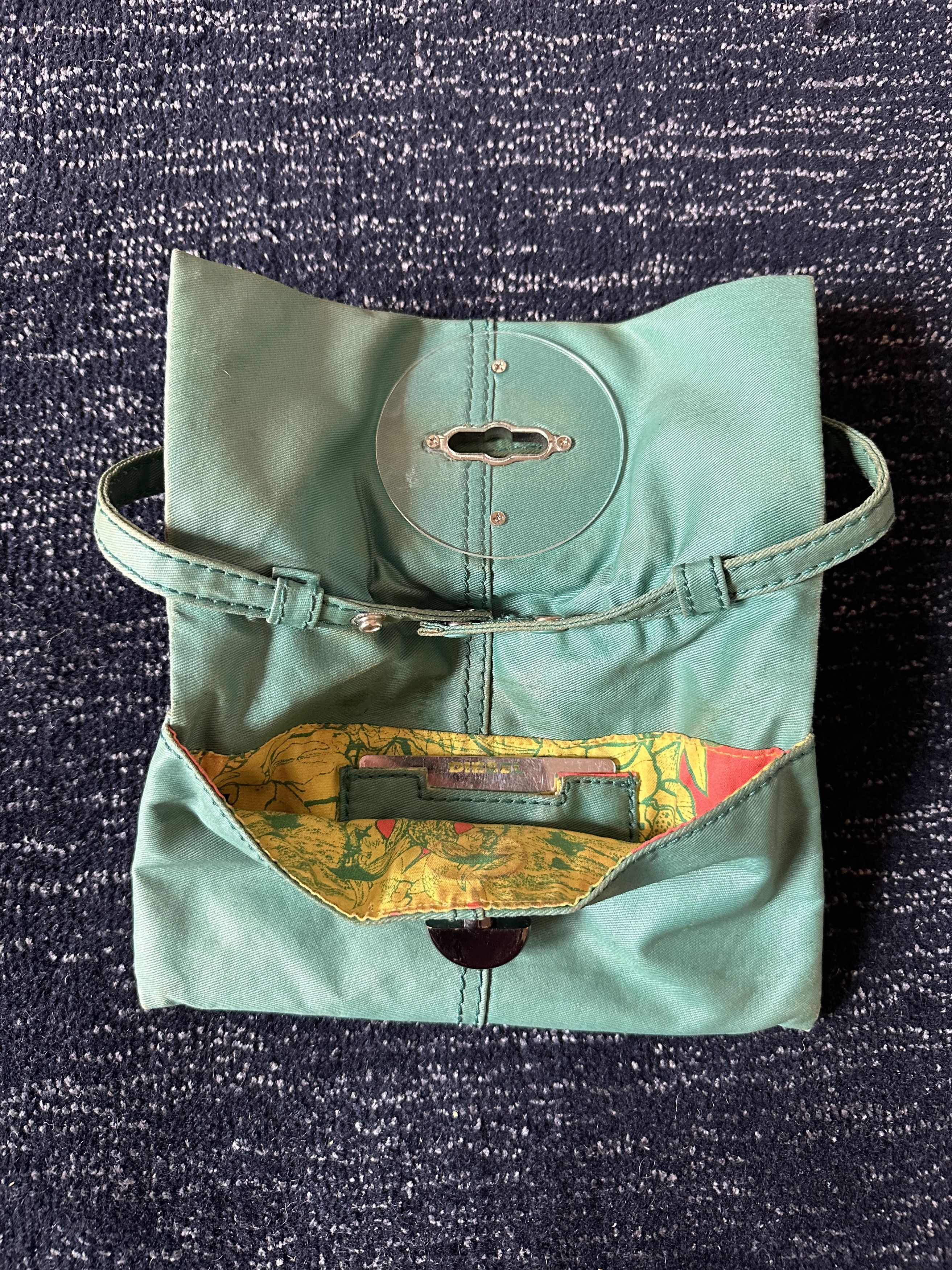 Vintage Diesel Mini Bag with Buckle