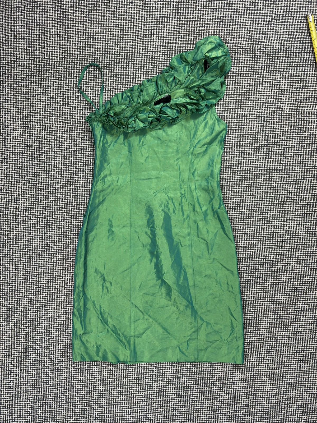 Kenzo Kenzo city avant garde asymmetrical satin dress runway Size XS / US 0-2 / IT 36-38 - 2 Thumbnail