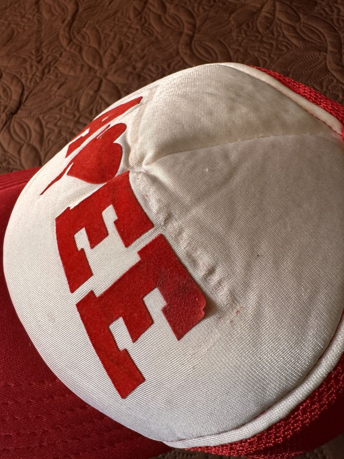 Bape VINTAGE BATHING APE APEE STAR LOVE BUCKLE CAP Size ONE SIZE - 3 Thumbnail