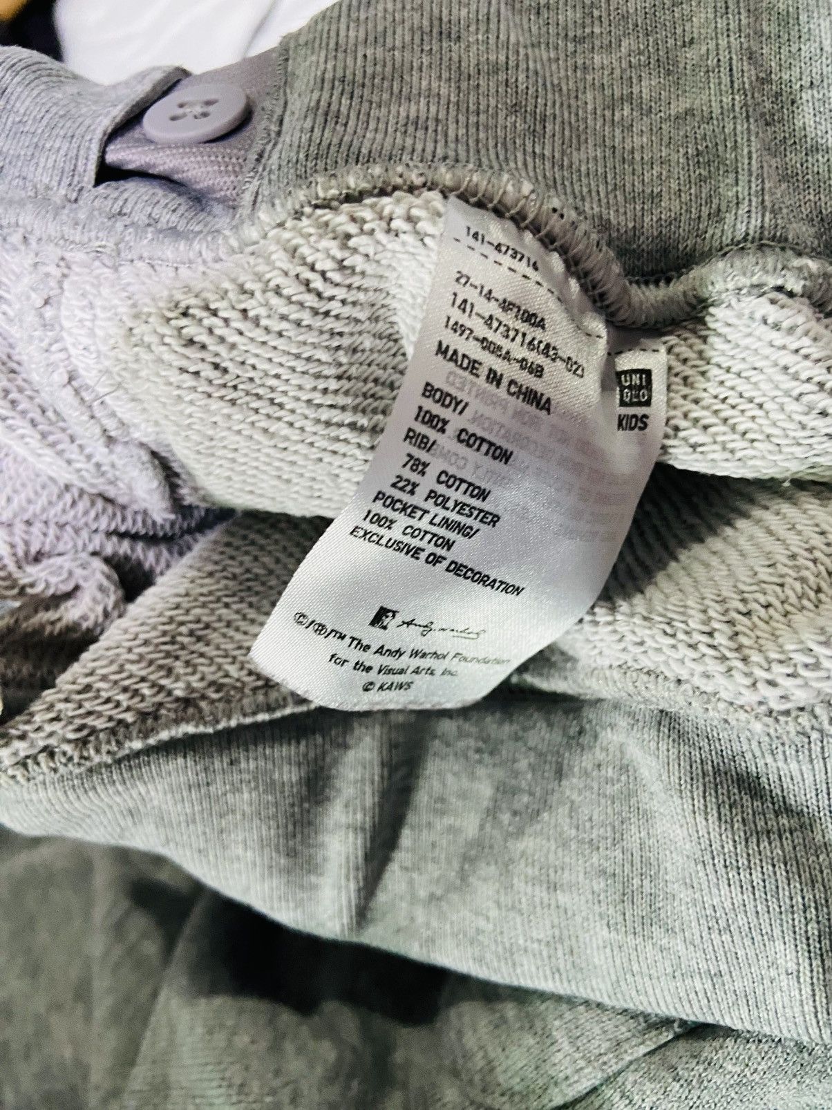 Andy Warhol × Kaws × Uniqlo Uniqlo X Kaws X Andy Warhol Sweatpants Size US 29 - 8 Thumbnail