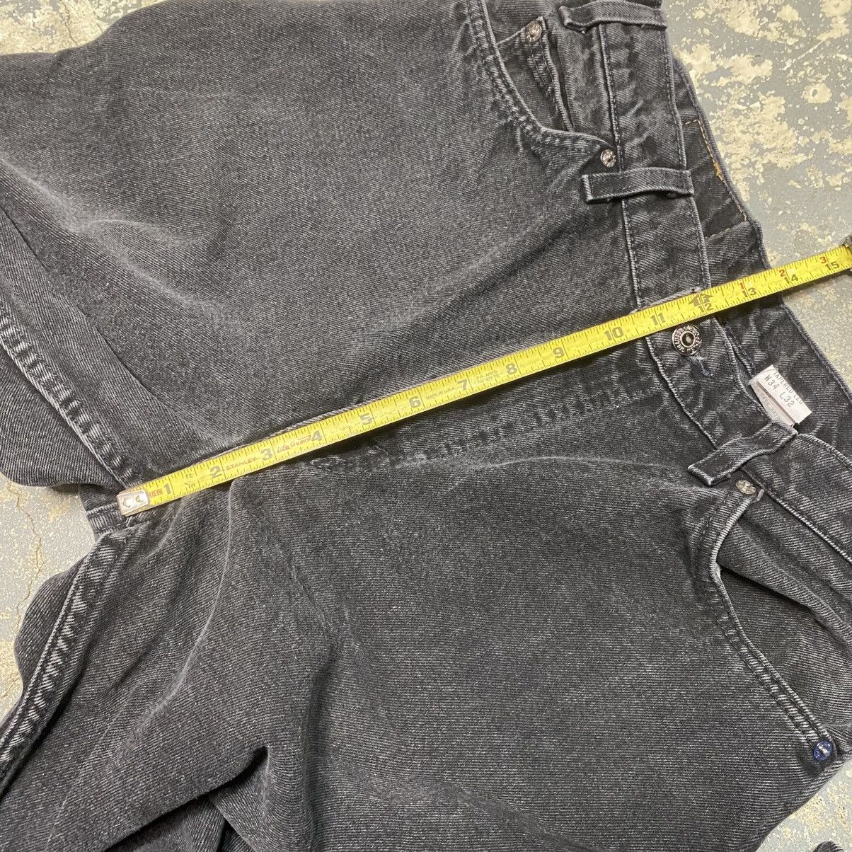Other Vintage Levi’s 560 Baggy Fit Black Orange Tab Denim Jeans Size US 33 - 14 Thumbnail