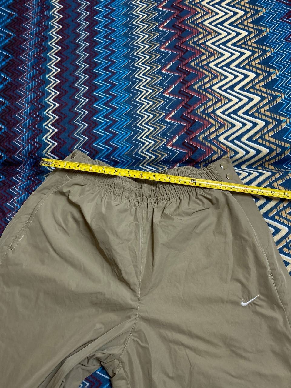 Nike × Vintage Nike Vintage Pants Baggy Sweatpants Drill Japanese Hype Y2K Size US 30 / EU 46 - 9 Thumbnail