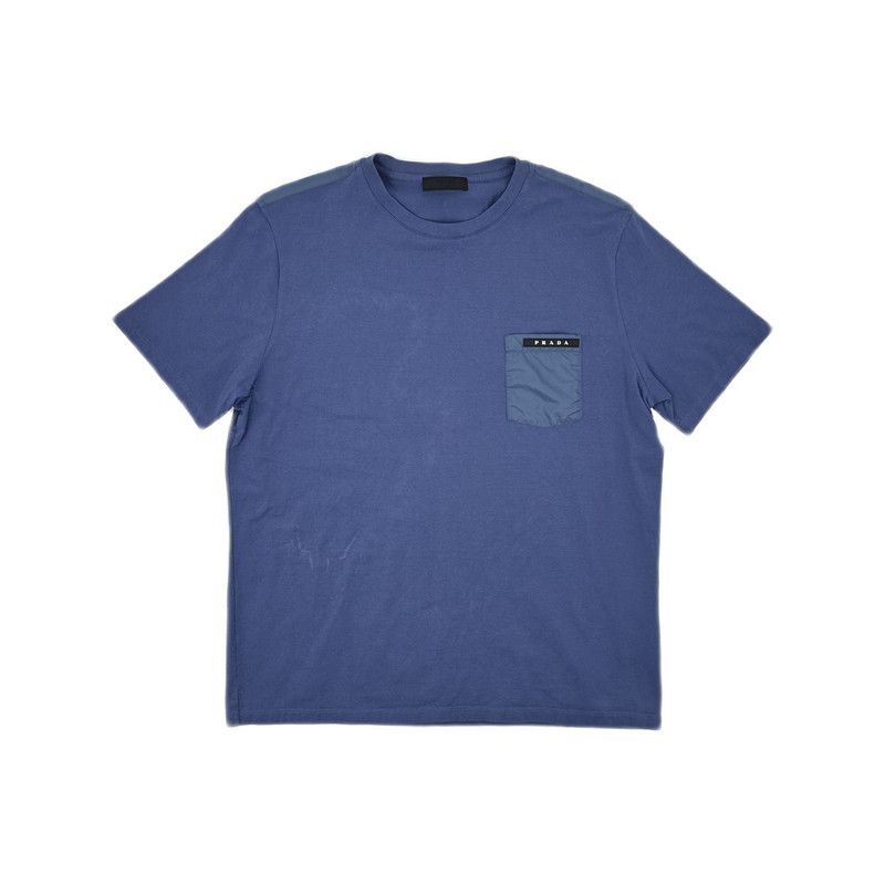 Prada Prada Logo Pocket Short Sleeve T-Shirt Size US XL / EU 56 / 4 - 1 Thumbnail