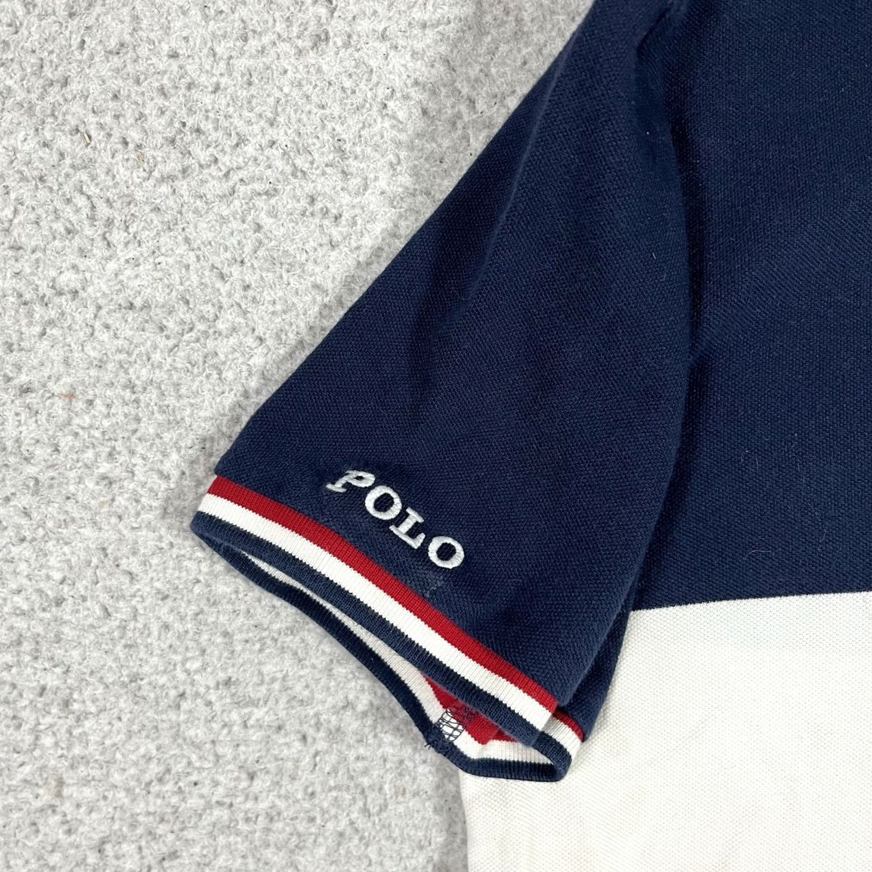 Polo Ralph Lauren Polo Ralph Lauren Shirt Mens M Stripe Short Sleeve Hooded Pony Preppy Size US M / EU 48-50 / 2 - 4 Thumbnail