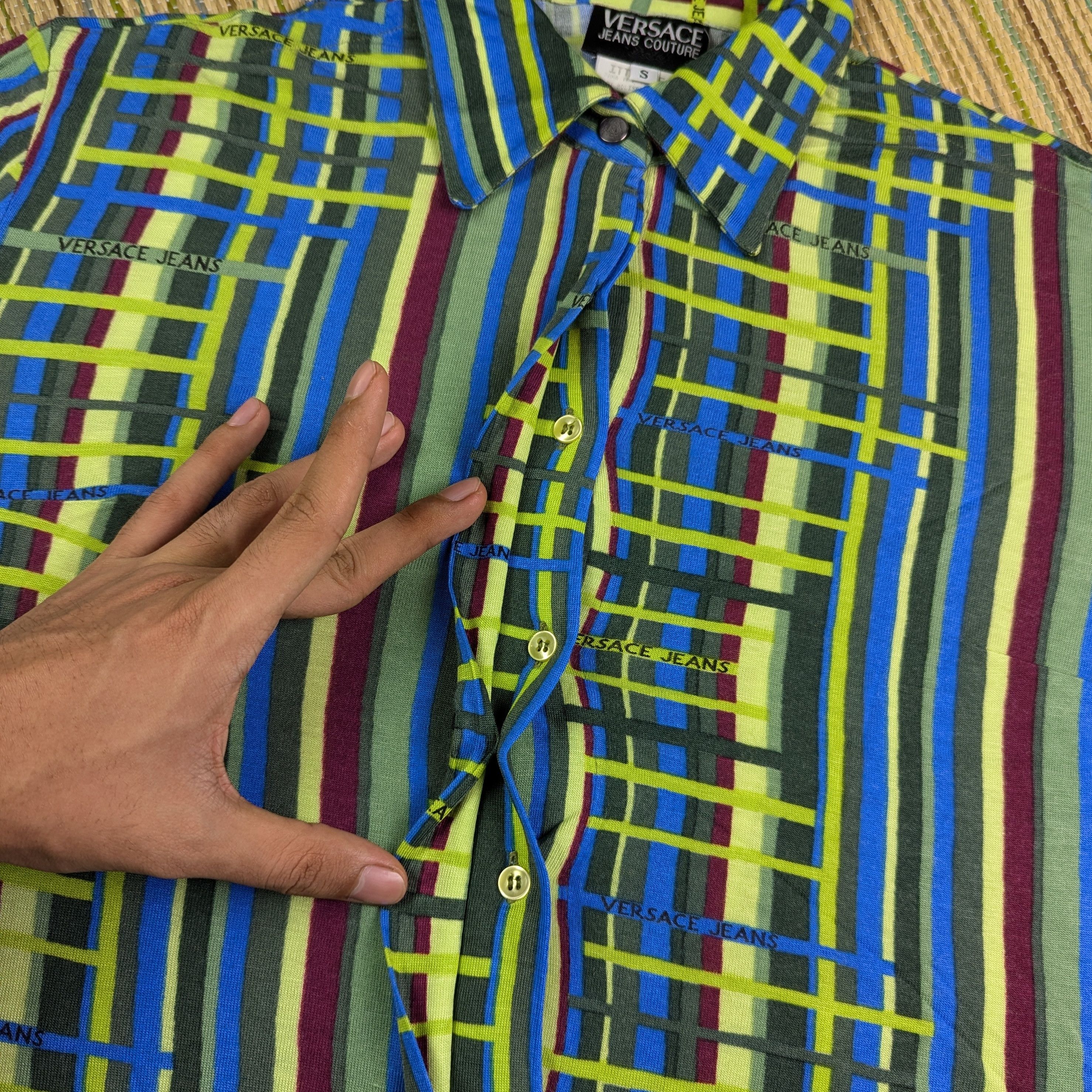 Versace × Versace Jeans Couture Versace Jeans Couture viscose/rayon Shirt Size US S / EU 44-46 / 1 - 2 Thumbnail