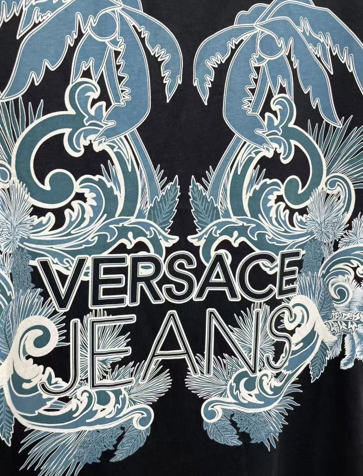 Versace VERSACE Jeans 100% Cotton Short Sleeve T-shirt J30 Size US S / EU 44-46 / 1 - 3 Thumbnail