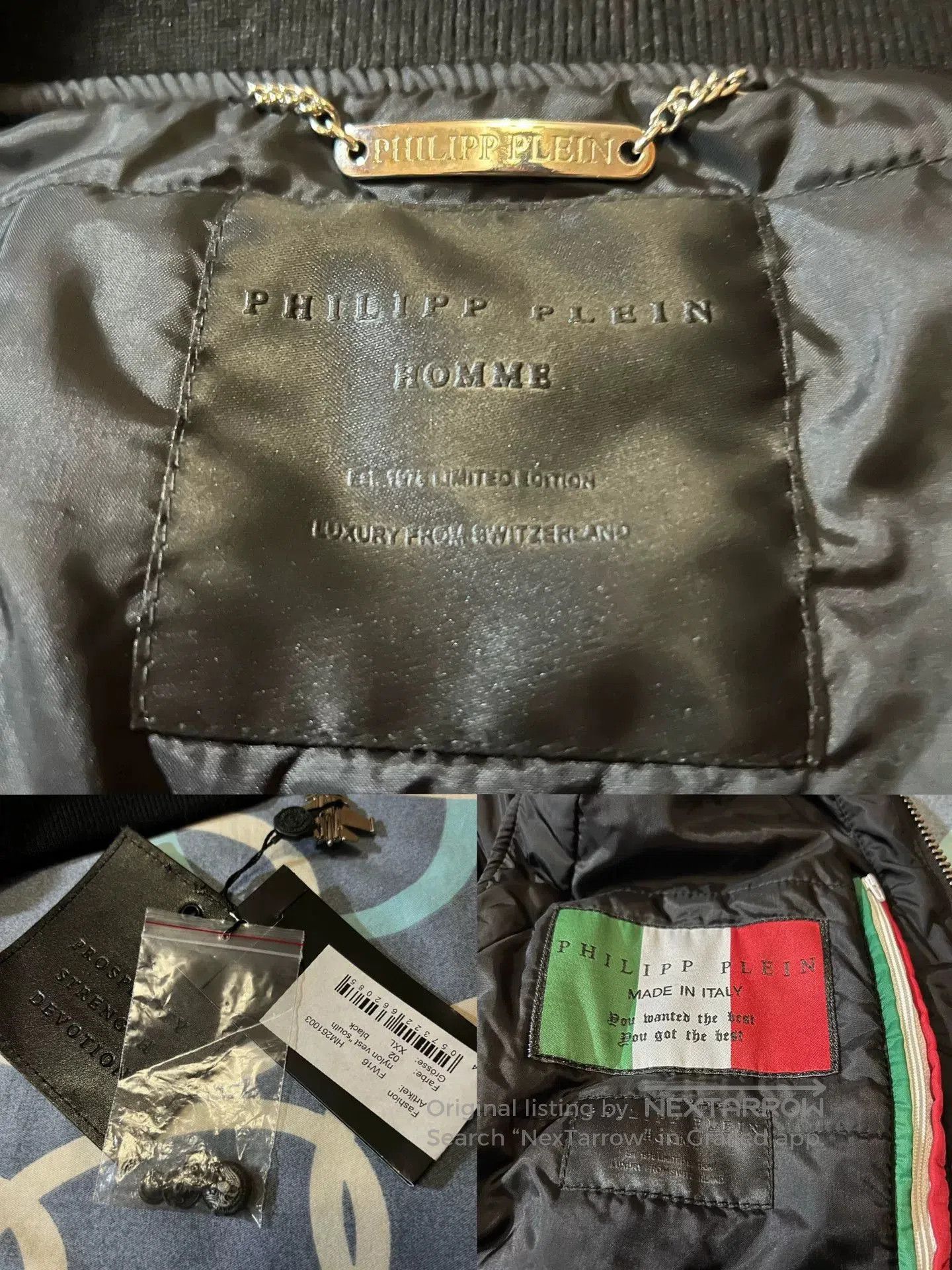 Philipp Plein Philipp Plein Limited Metal Pin Vest. Size US XXL / EU 58 / 5 - 9 Thumbnail