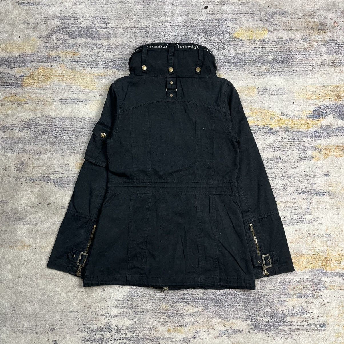 14th Addiction Heaven & earth multi pocket bono jacket goa / lgb vkei style Size US S / EU 44-46 / 1 - 3 Thumbnail