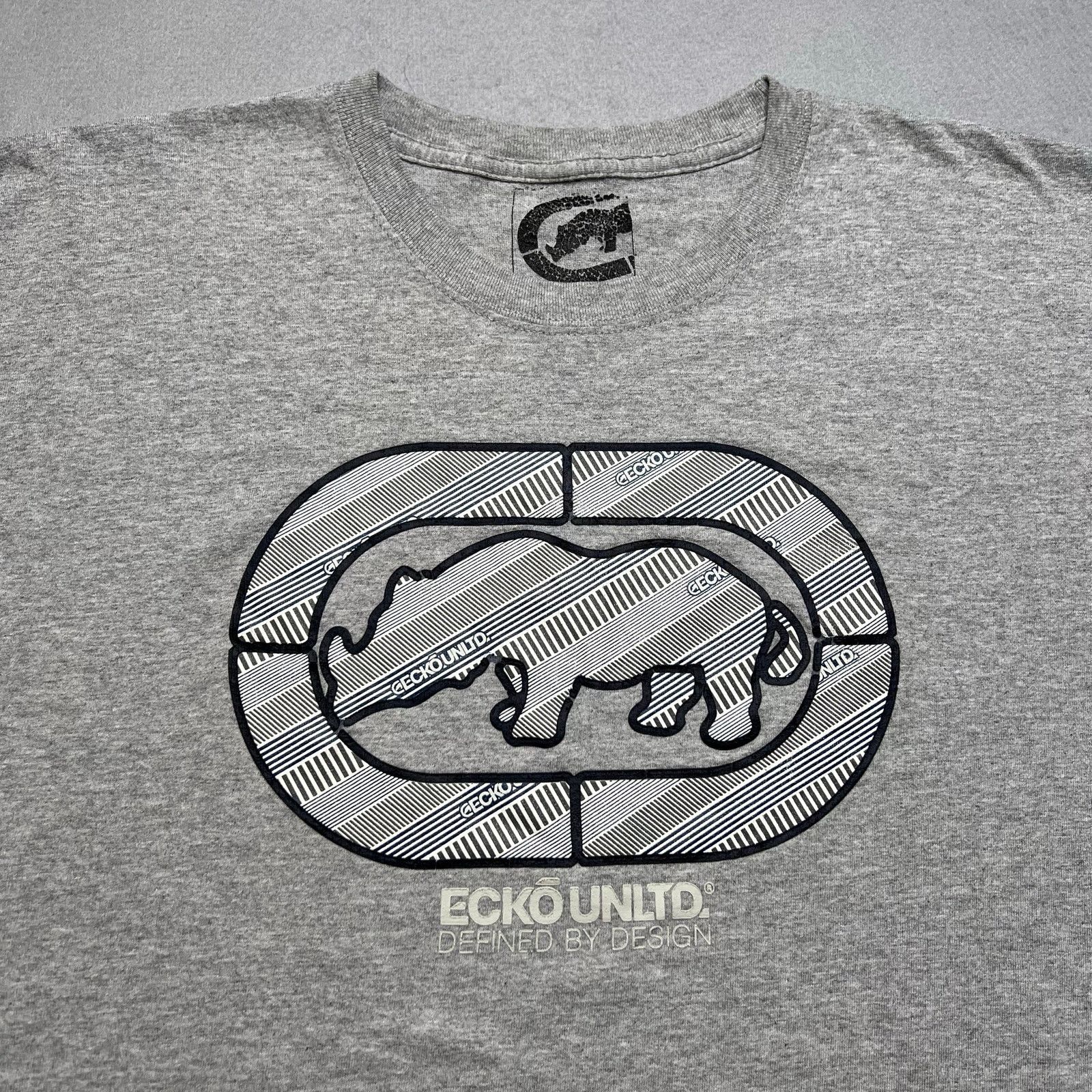 Ecko Unltd. Ecko Unltd Rhino Logo Graphic Tee 2XL Streetwear Y2K Size US XXL / EU 58 / 5 - 2 Thumbnail
