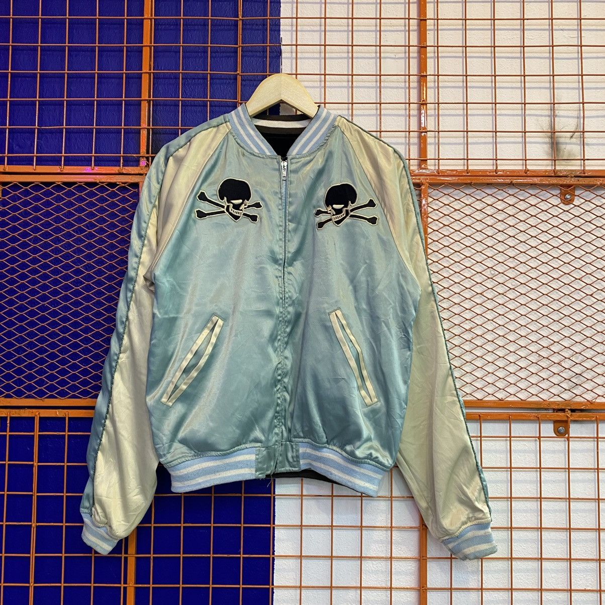 Japanese Brand Vintage Sukajan Souvenir Jacket Reversible Velvet Rare❗️ Size US M / EU 48-50 / 2 - 4 Thumbnail