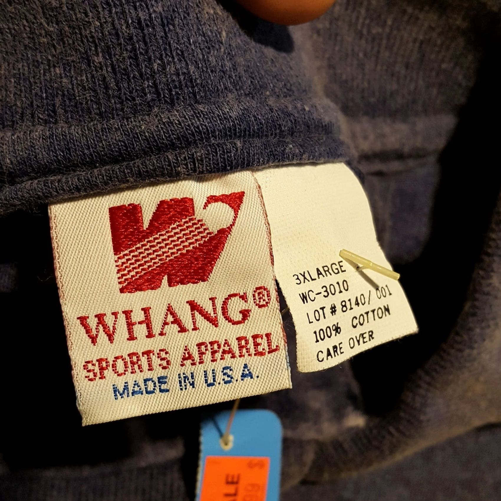 Vintage VINTAGE Whang Polo Shirt Mens 3XL Navy Blue Collared Short Sleeve Sports Surf Grunge 90s Polo Shirt Size US XXL / EU 58 / 5 - 5 Thumbnail