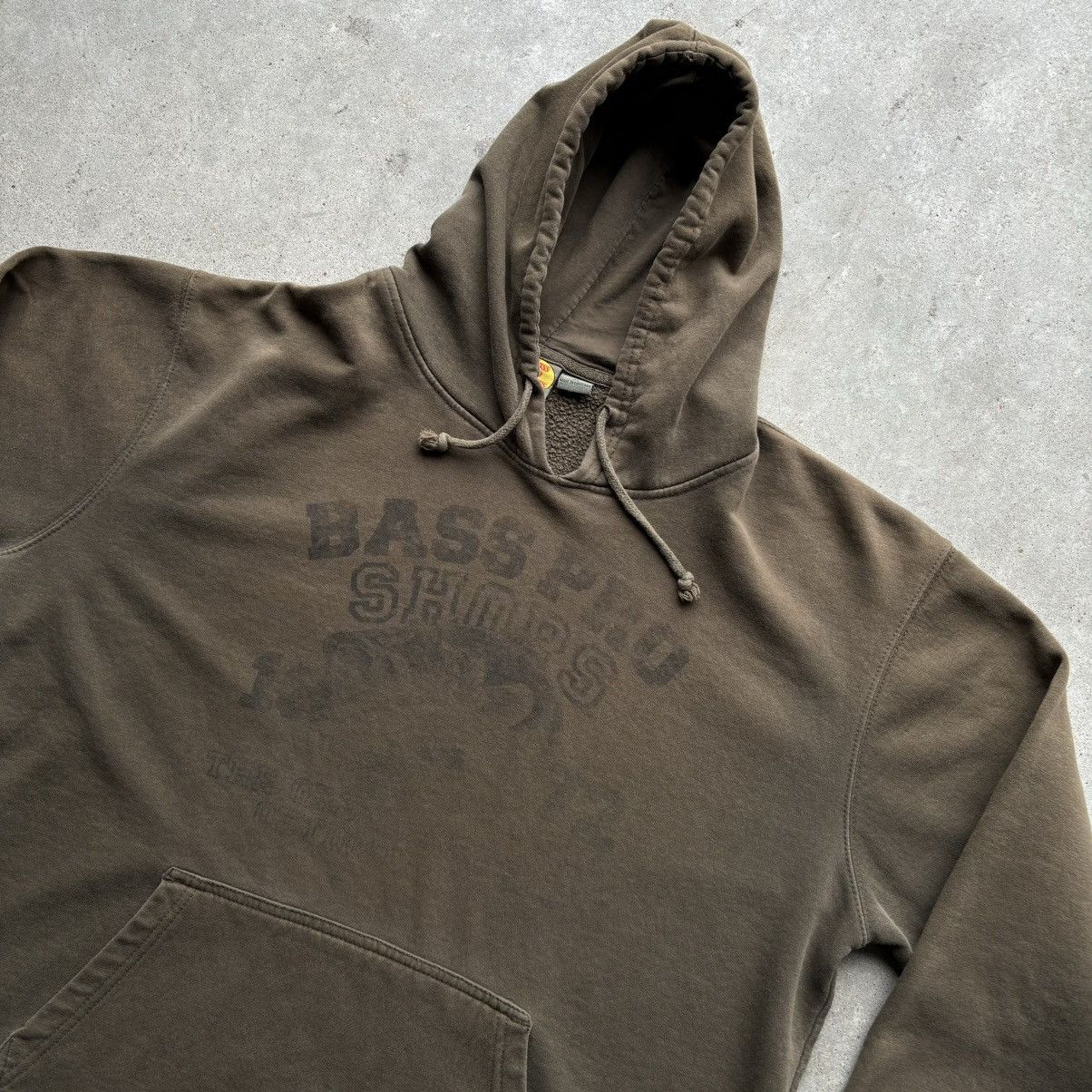 Bass Pro Shops vintage Y2K BASS PRO SHOPS Faded Distressed Spellout hoodie Size US XL / EU 56 / 4 - 6 Thumbnail
