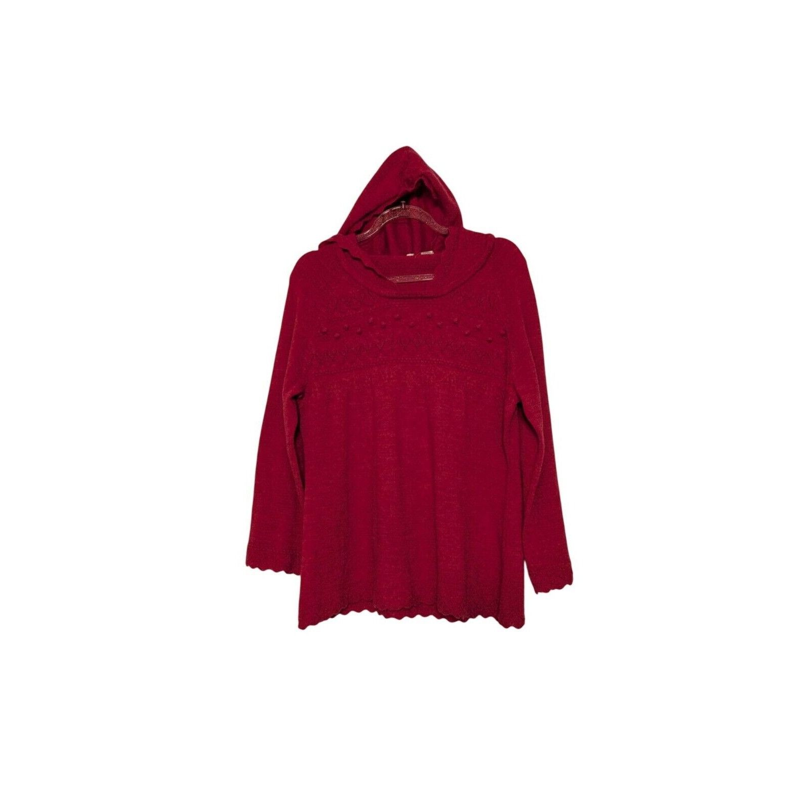 Anthropologie Anthropologie Moth Hooded Repose Sweater Womens Size L Size L / US 10 / IT 46 - 1 Thumbnail