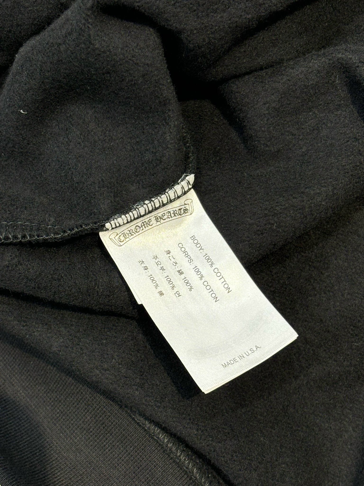 Chrome Hearts CHROME HEARTS Multi Color Horseshoe Logo Zip Up Hoodie BLACK Size US XL / EU 56 / 4 - 11 Thumbnail