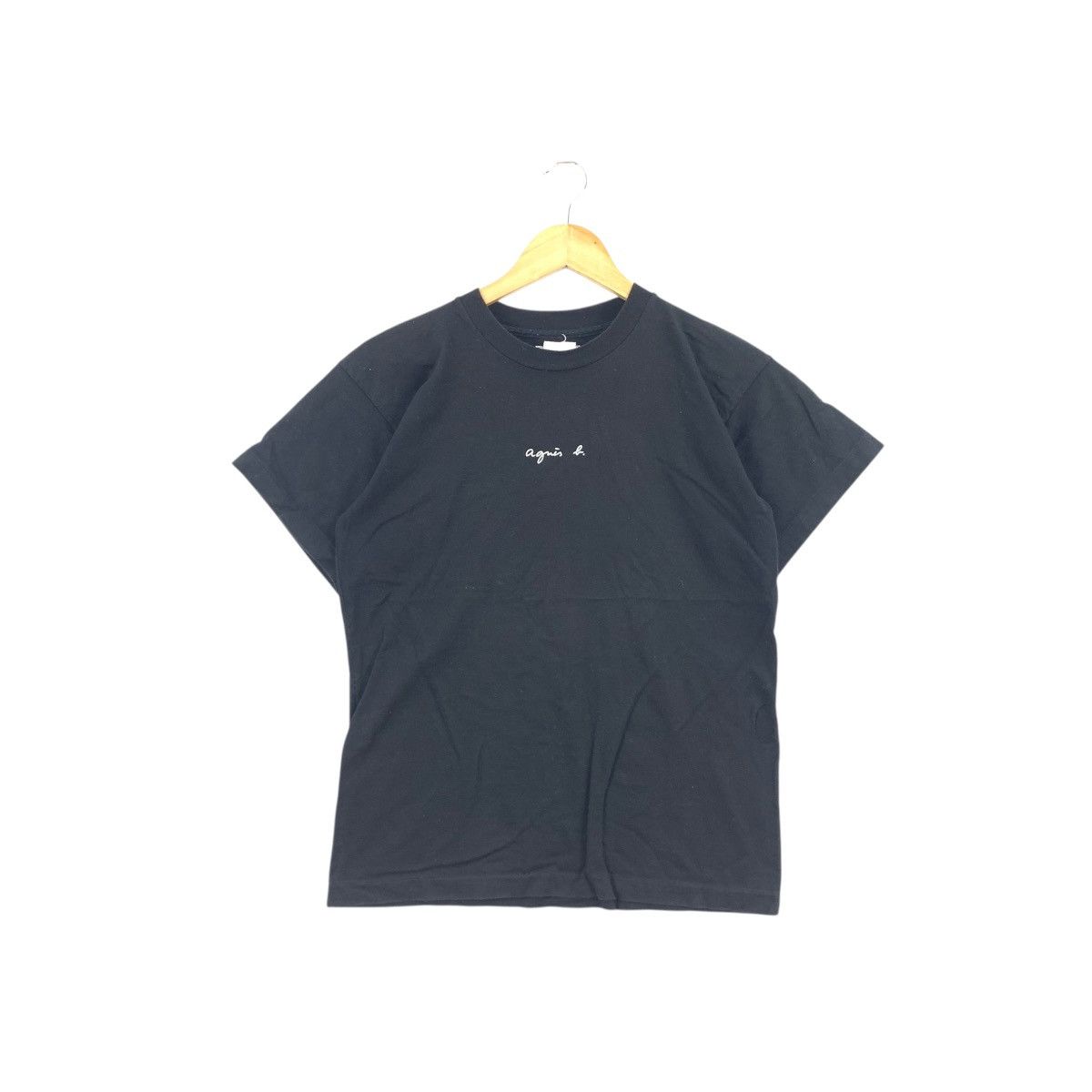 agnes b. Vintage AGNES B. PARIS Made In France Logo Tee Shirt Top Size M / US 6-8 / IT 42-44 - 1 Thumbnail