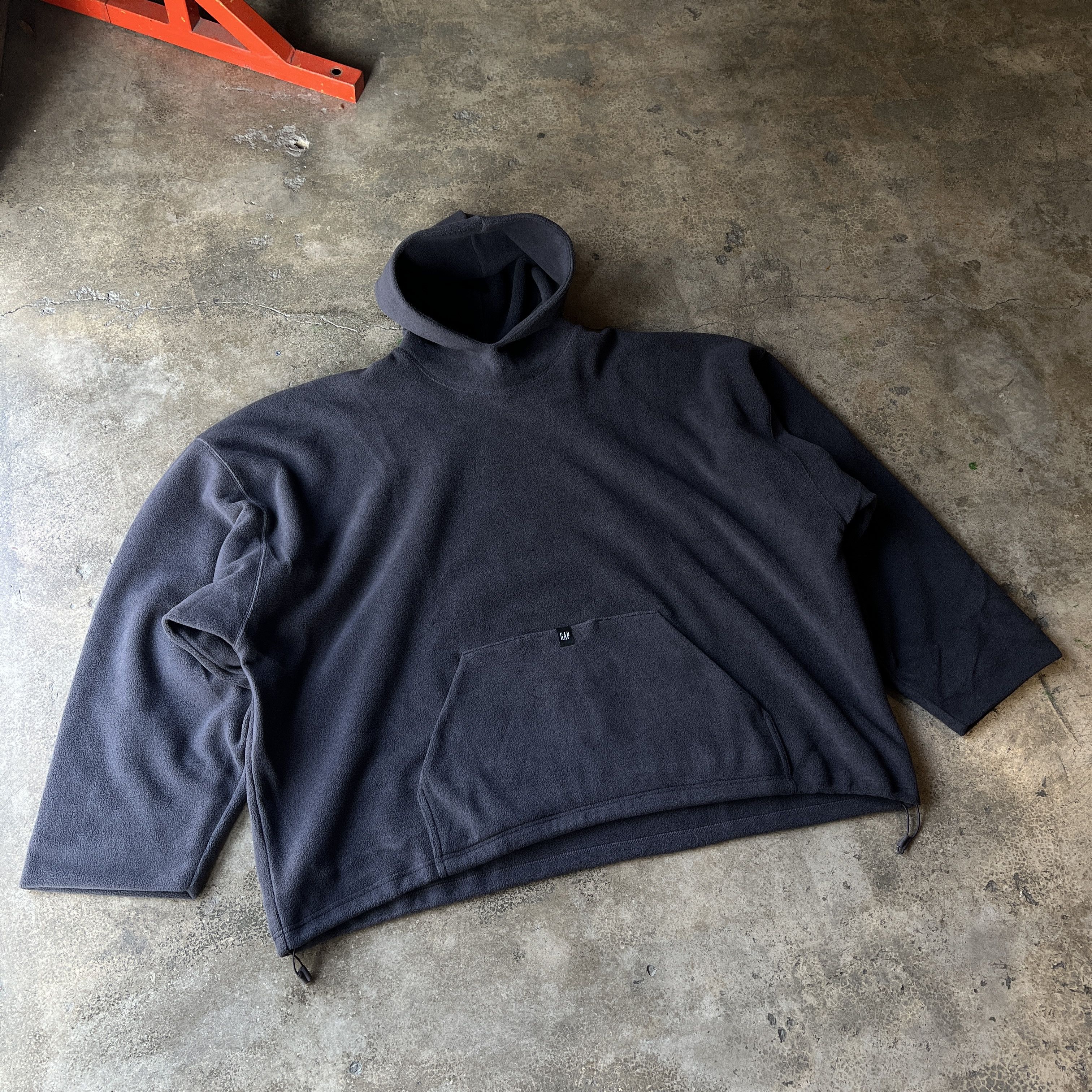 Balenciaga × Gap × Yeezy Yeezy Balenciaga Gap Polar Fleece Hoodie Size US XL / EU 56 / 4 - 2 Thumbnail