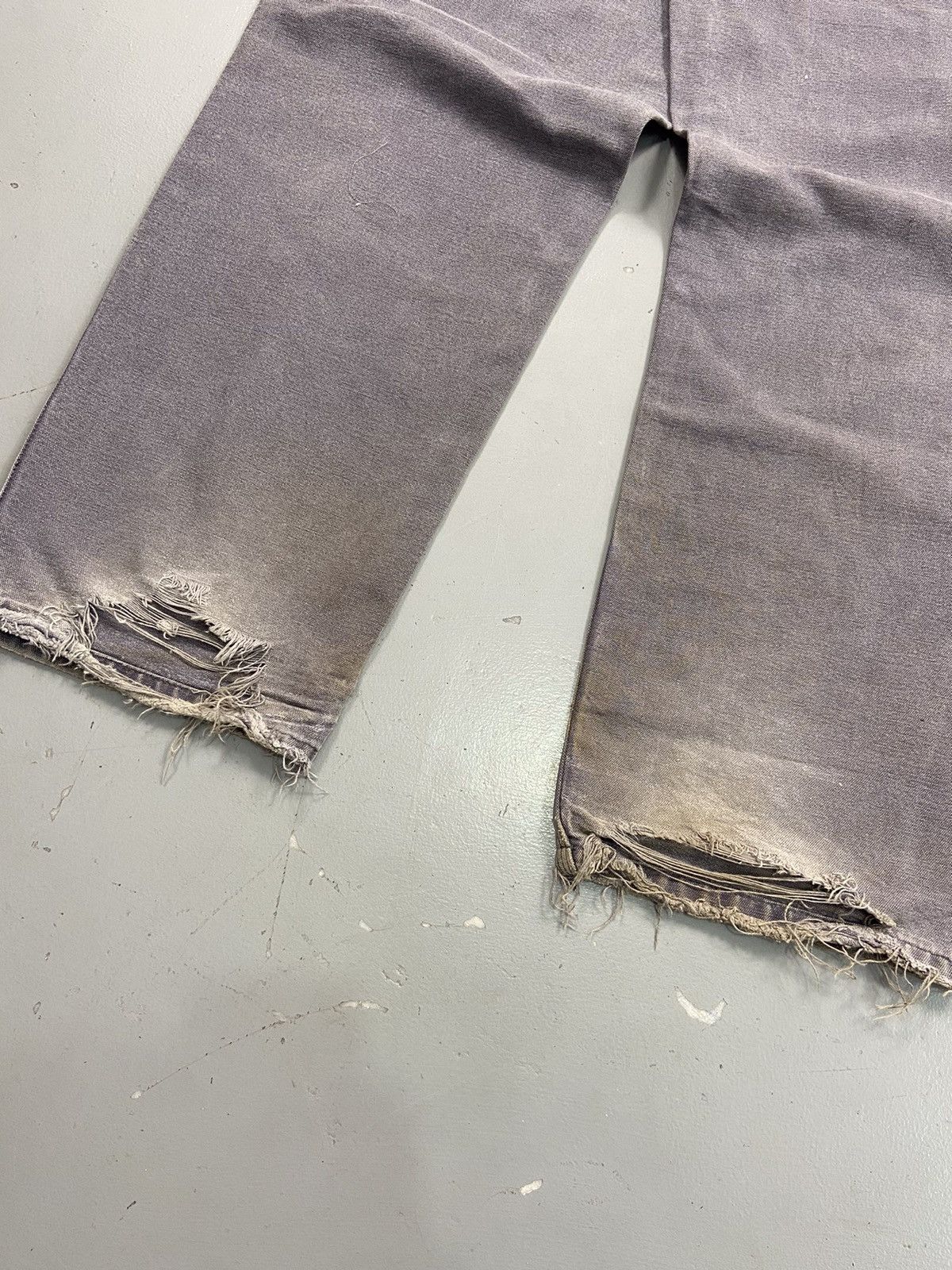 Carhartt × Vintage Vintage Carhartt faded carpenter denim Size US 34 / EU 50 - 11 Thumbnail