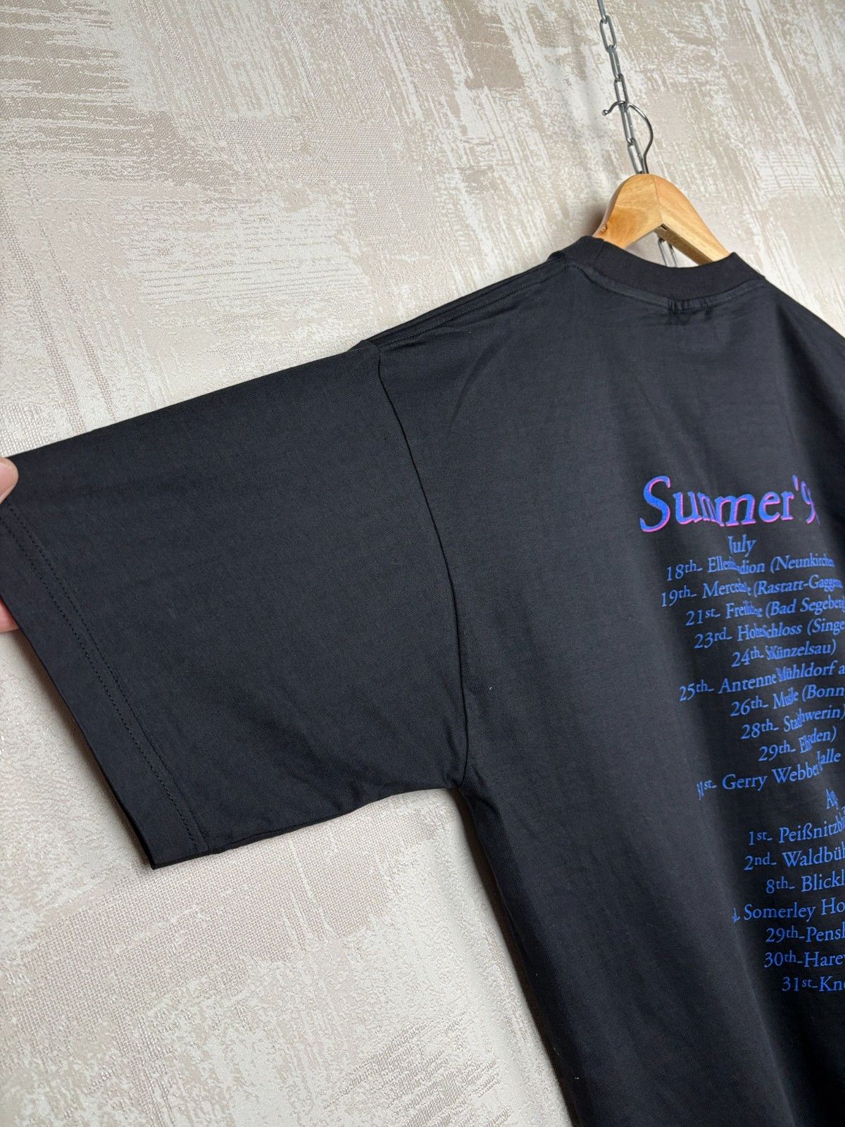 Vintage Vintage Chris de Burgh Summer Tour 1998 T-shirt Size US XL / EU 56 / 4 - 13 Thumbnail