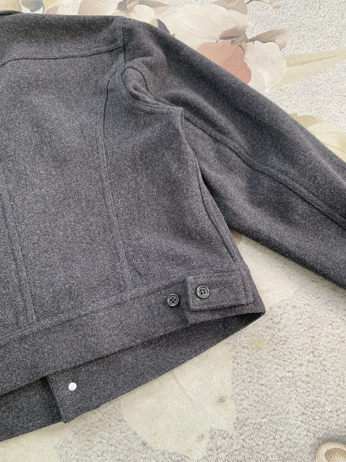 Takeo Kikuchi Takeo Kikuchi Daily Wear Crop Style Blend Wool Jacket Size US M / EU 48-50 / 2 - 6 Thumbnail