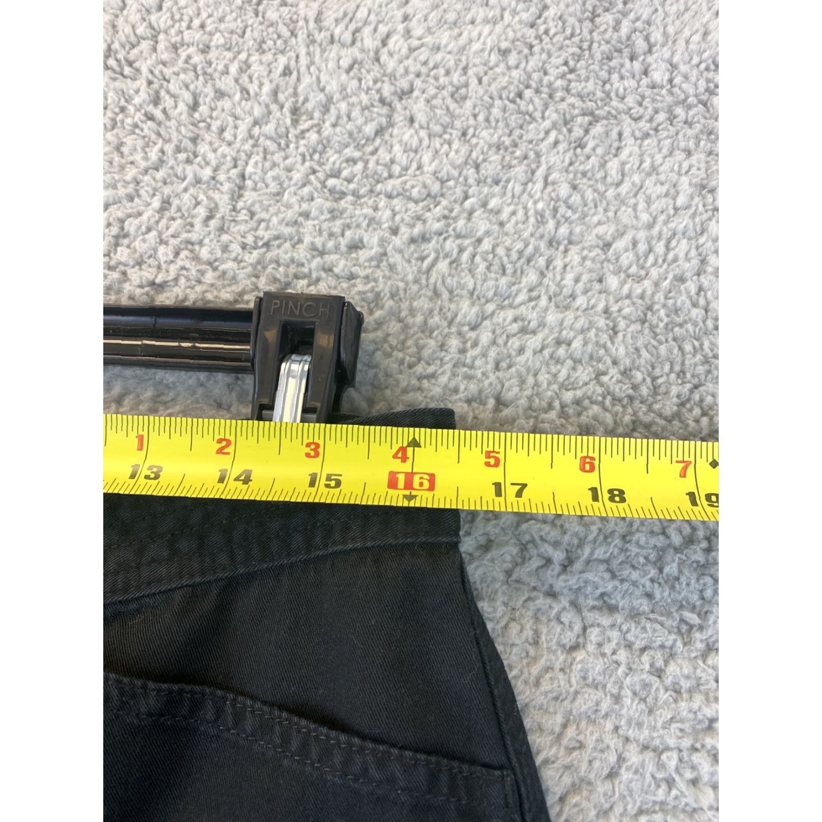 Ralph Lauren Lauren Ralph Lauren LRL Women’s Shorts 100% Cotton Pocket Size 10 Black 62-4 Belt Loops 5-Pocket Design High Rise / Regular Fit / 13 Leg Opening Size 32" / US 10 / IT 46 - 5 Thumbnail